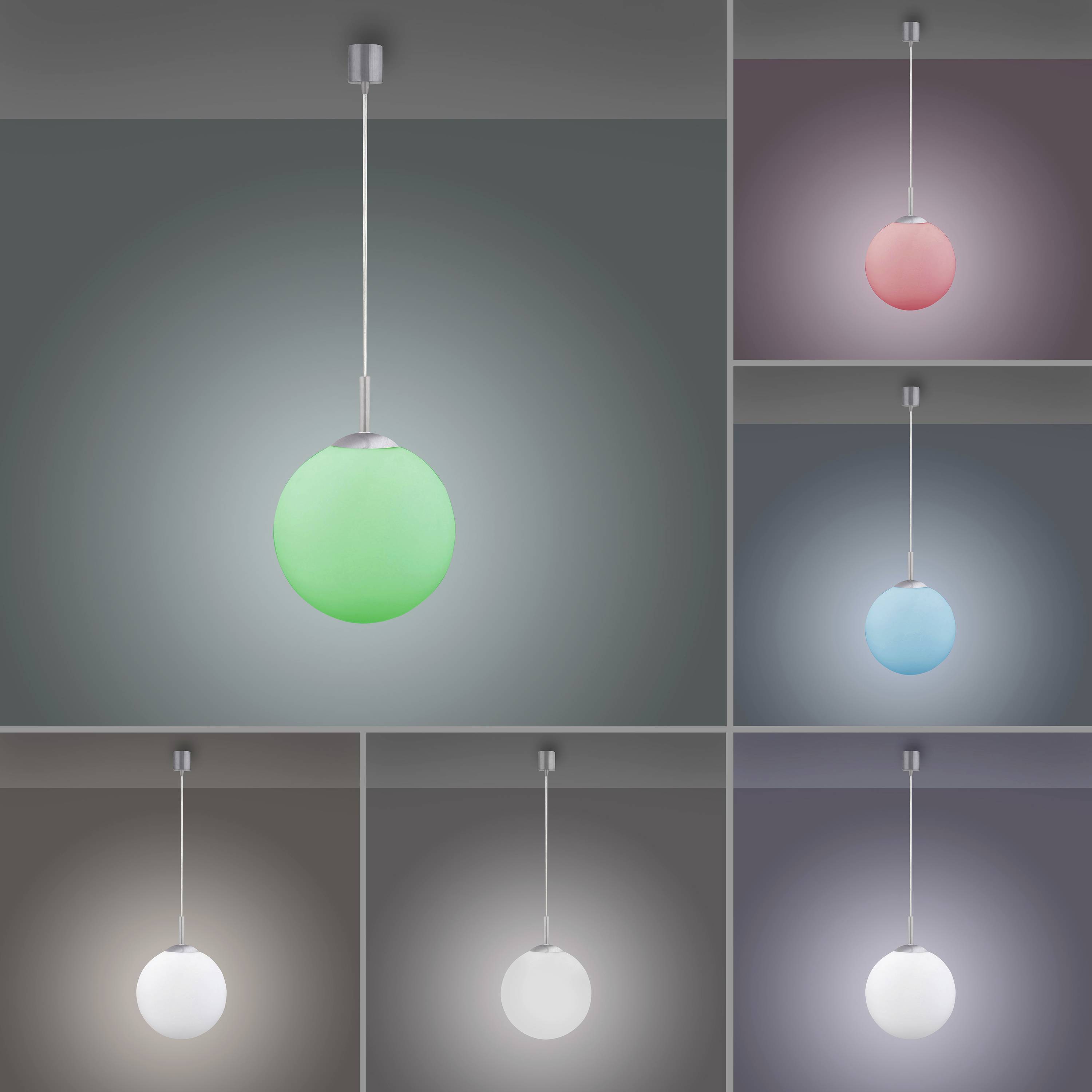 Just Light LOLASMART BOLO 22073-55 LED-Pendelleuchte E27 10W Stahl