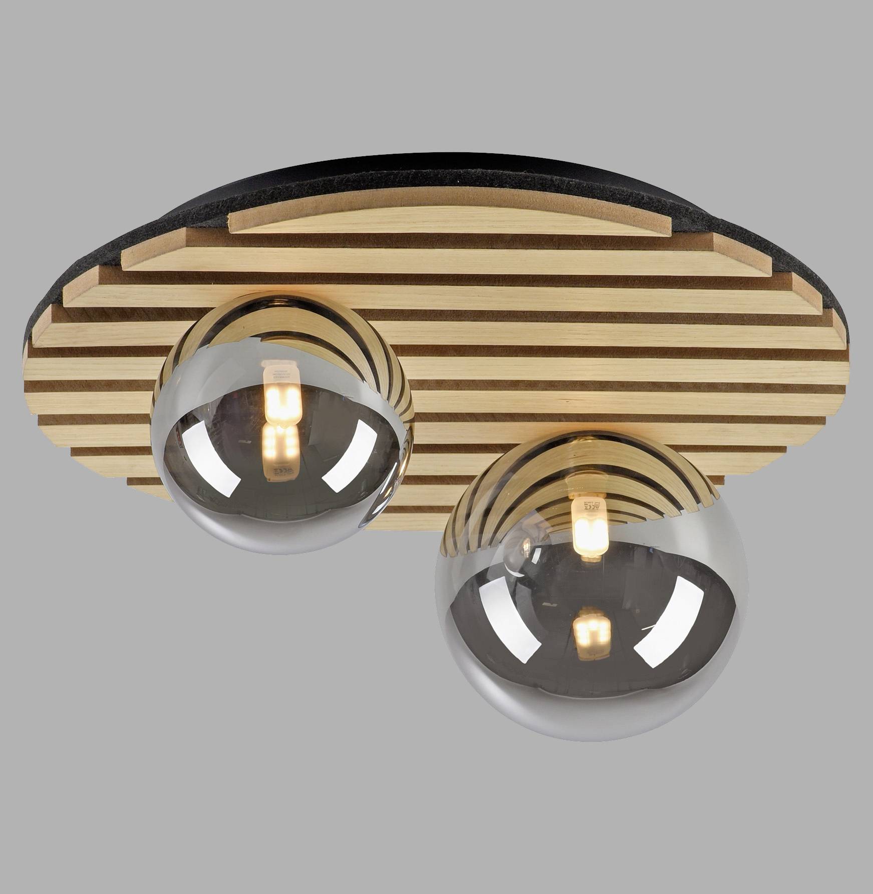 Just Light 15208-79 GREEN STIKA Deckenleuchte G9 10W Holz