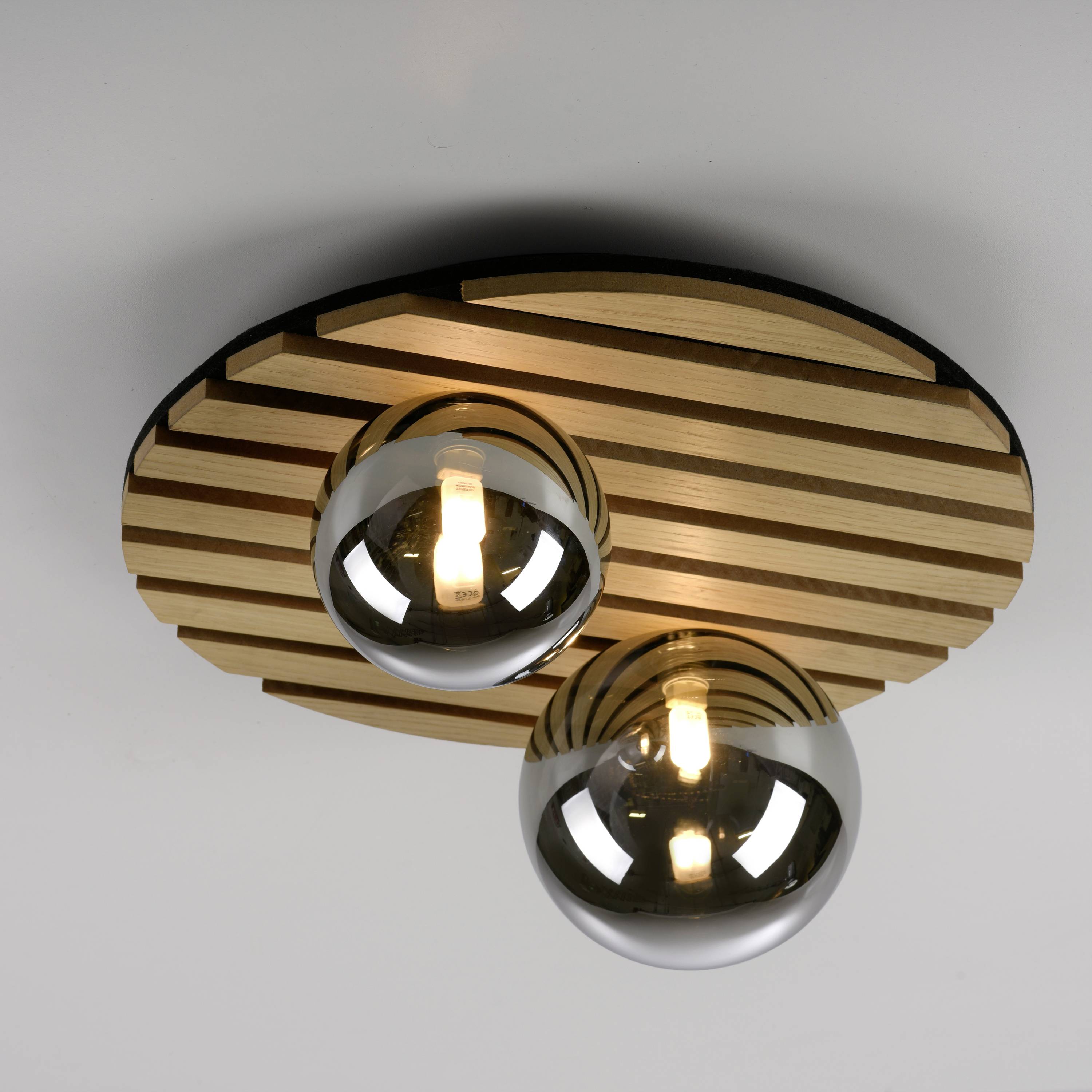 Just Light 15208-79 GREEN STIKA Deckenleuchte G9 10W Holz