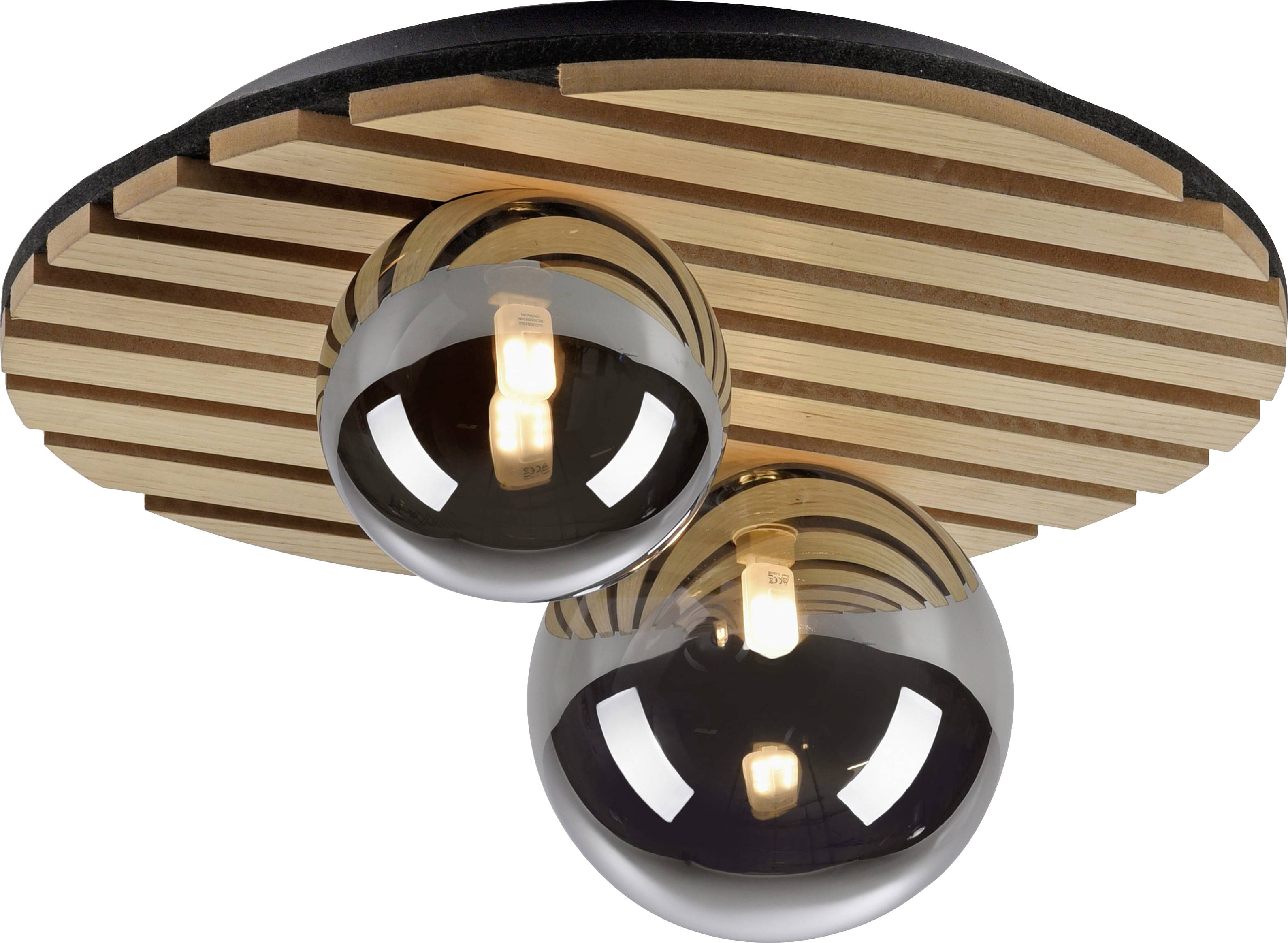 Just Light 15208-79 GREEN STIKA Deckenleuchte G9 10W Holz