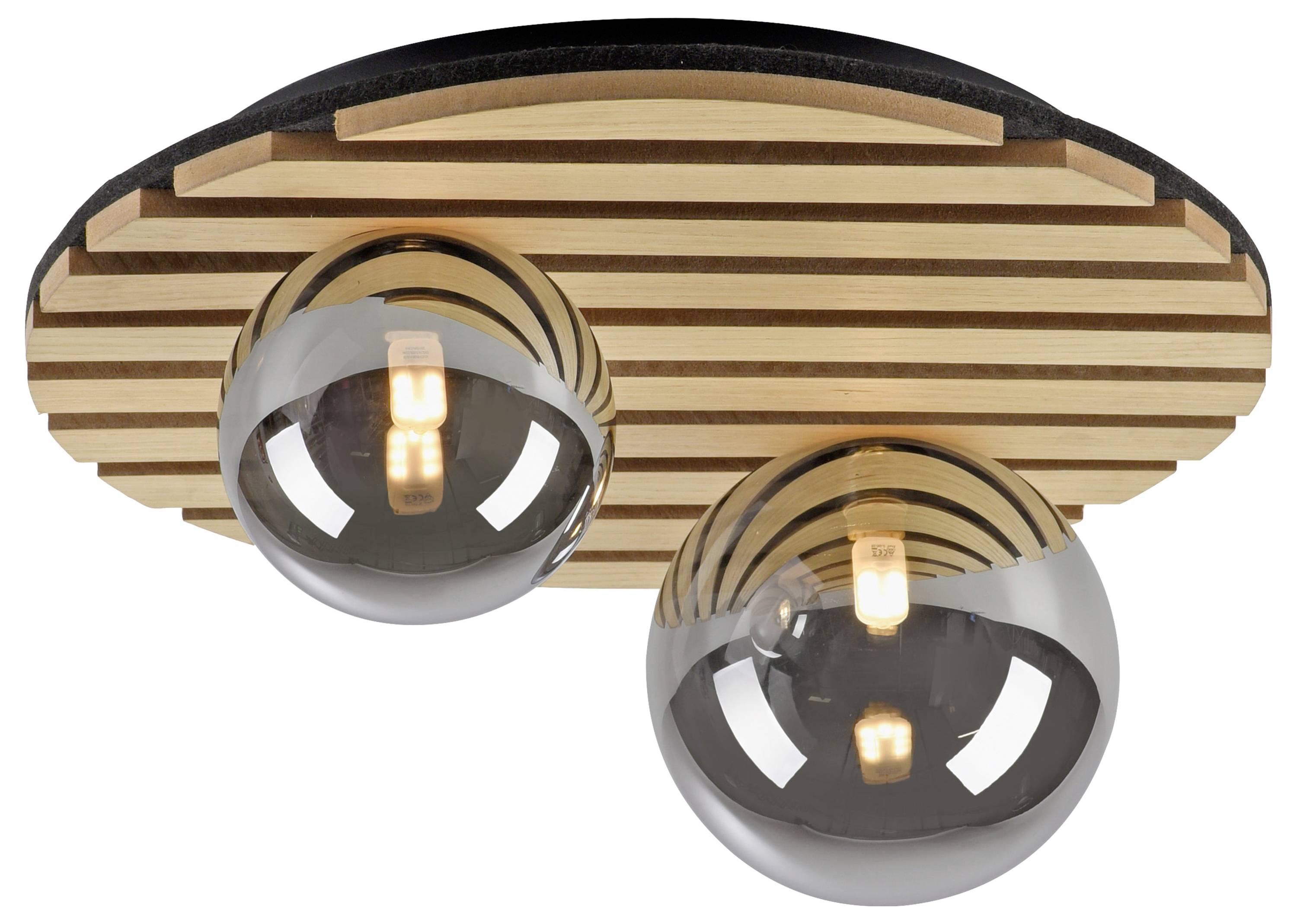 Just Light 15208-79 GREEN STIKA Deckenleuchte G9 10W Holz