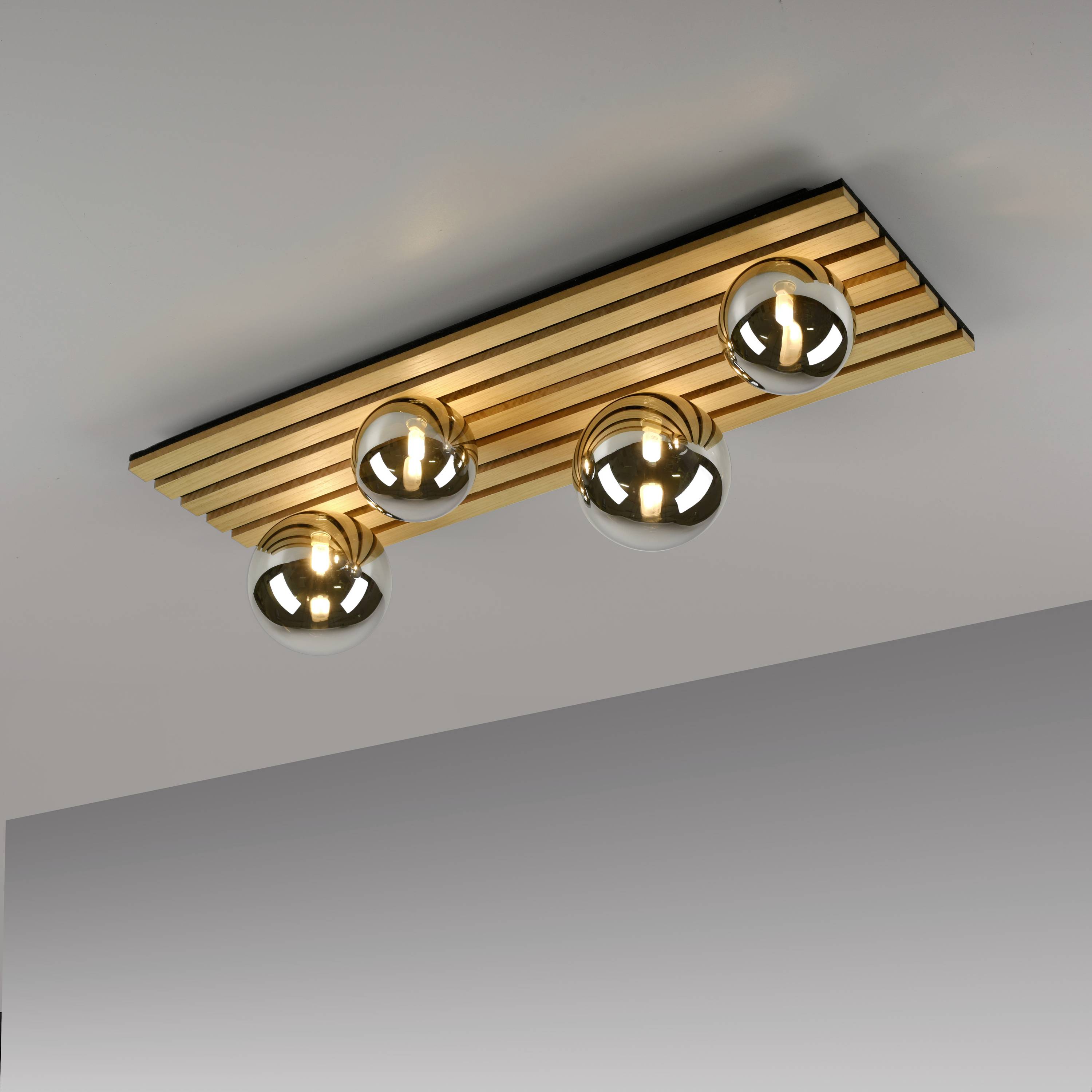 Just Light 15209-79 GREEN STIKA Deckenleuchte G9 20W Holz