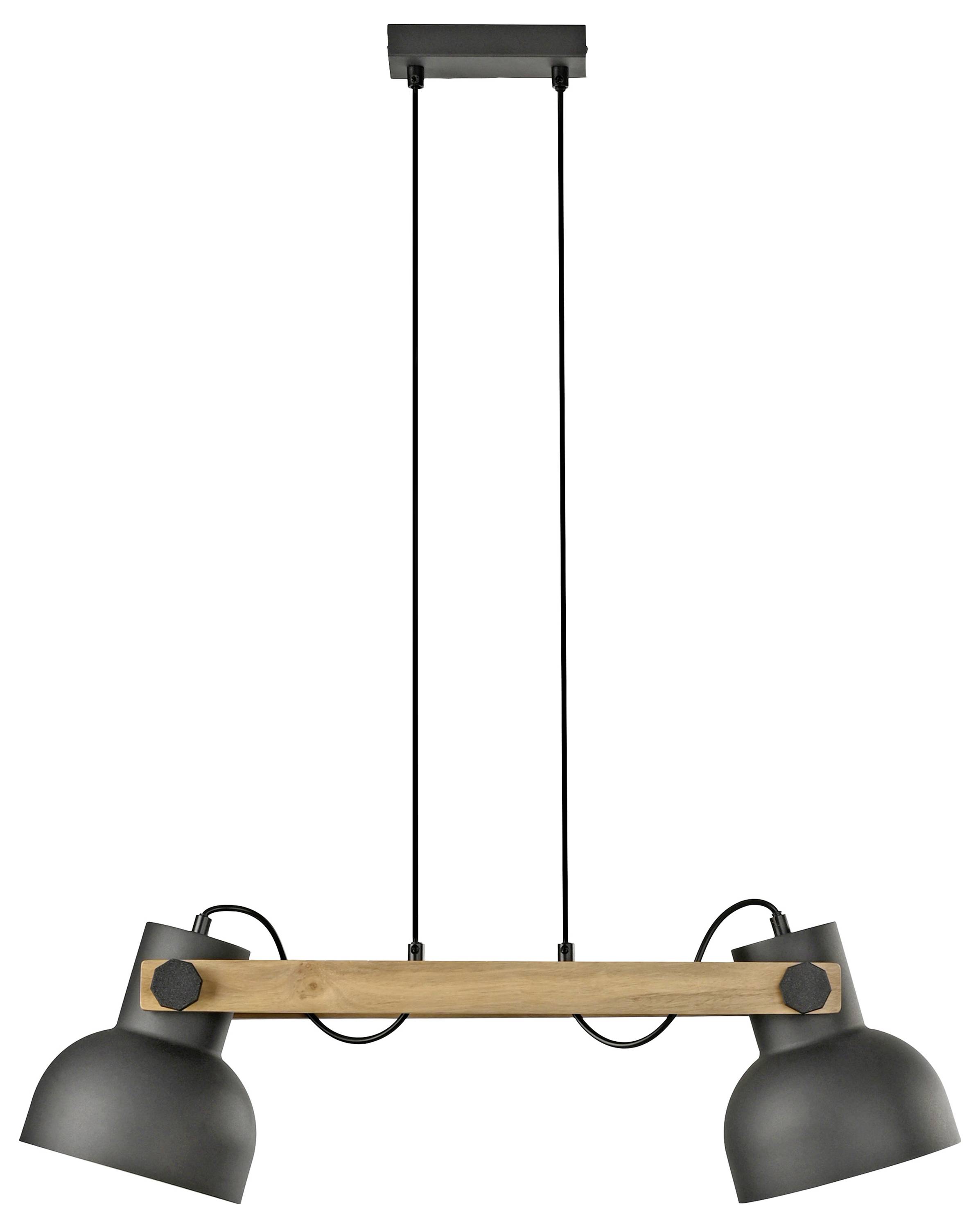 Just Light CUP 2.0 15742-18 Pendelleuchte E27 120W Schwarz