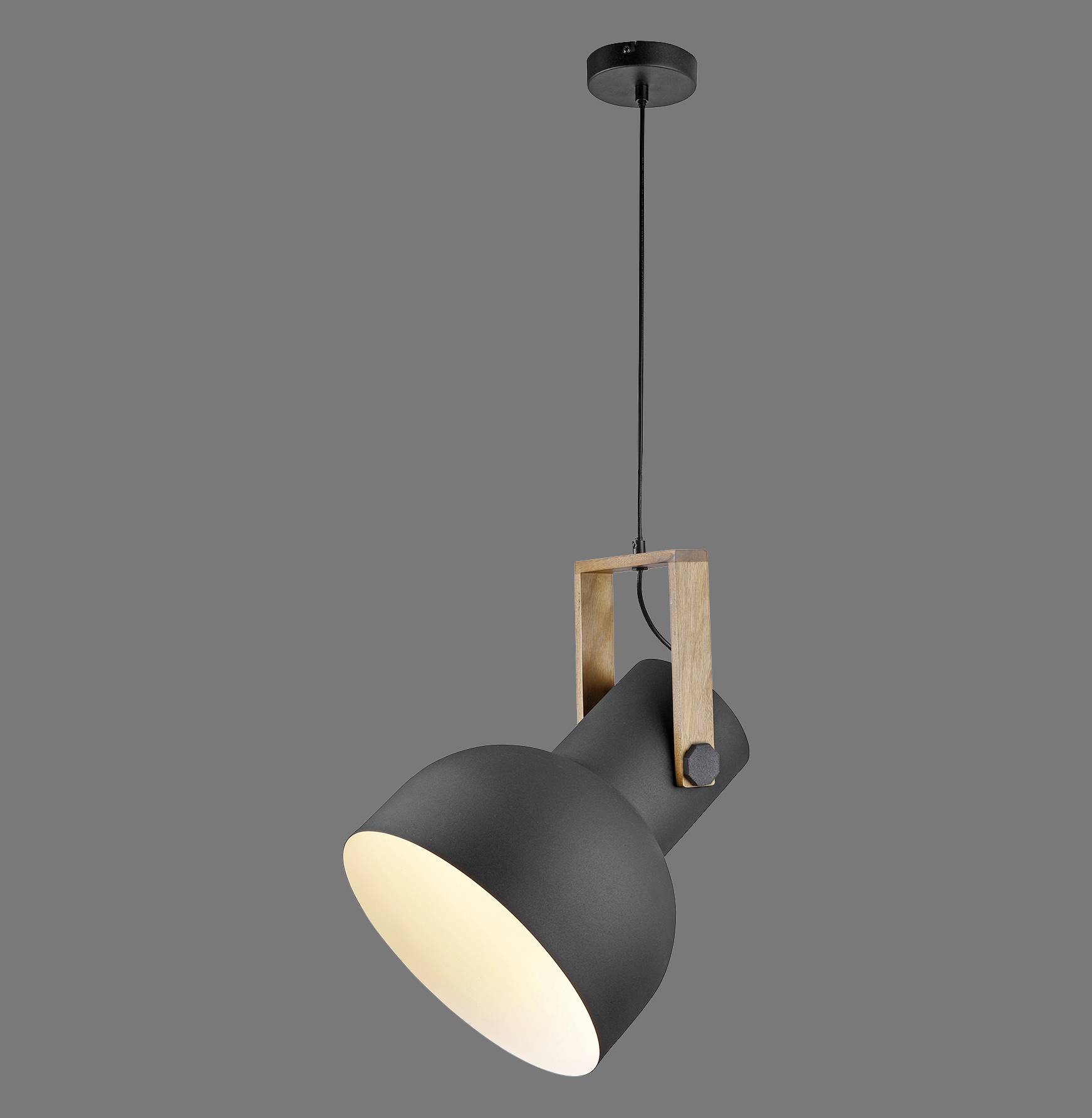 Just Light CUP 2.0 15747-18 Pendelleuchte E27 60W Schwarz