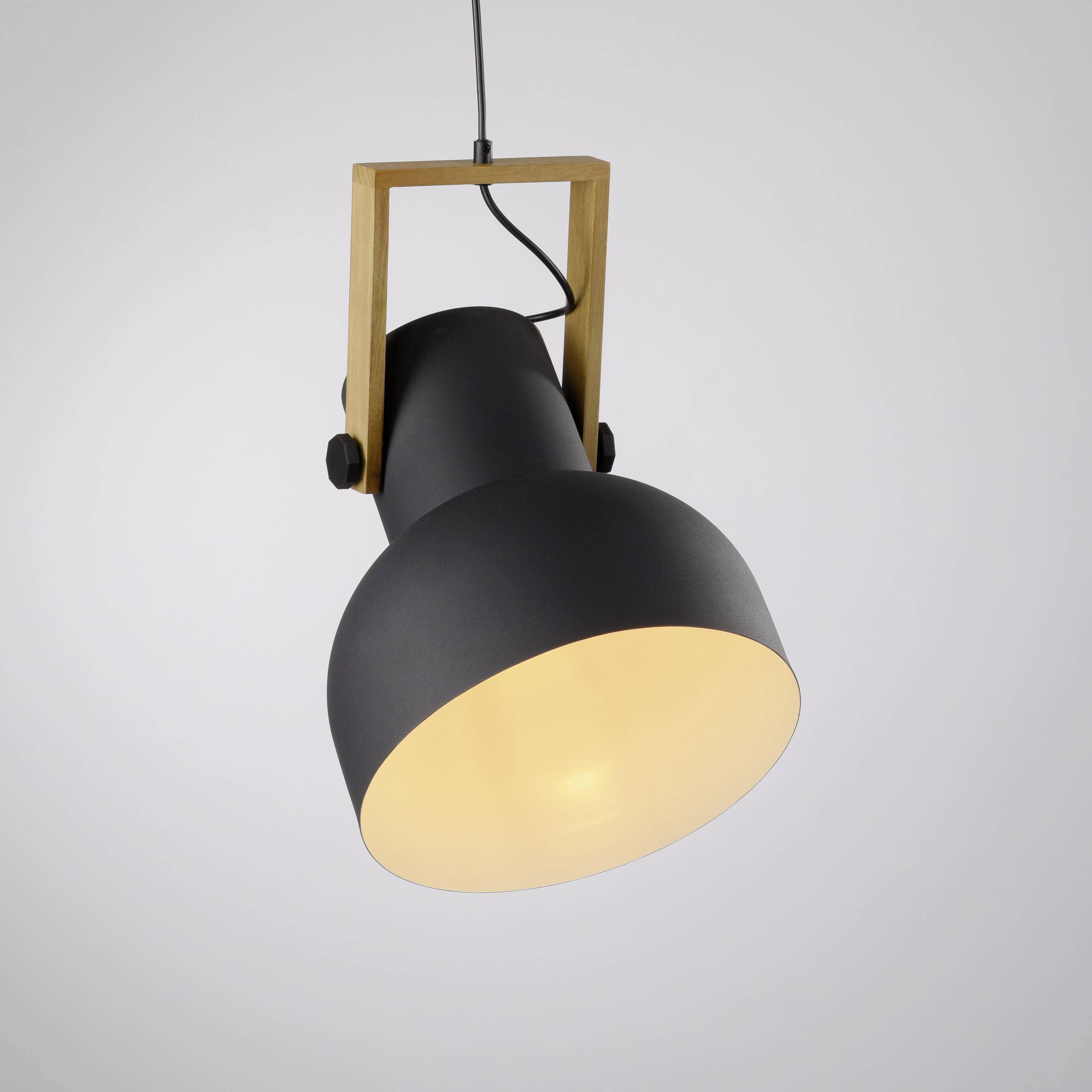 Just Light CUP 2.0 15747-18 Pendelleuchte E27 60W Schwarz