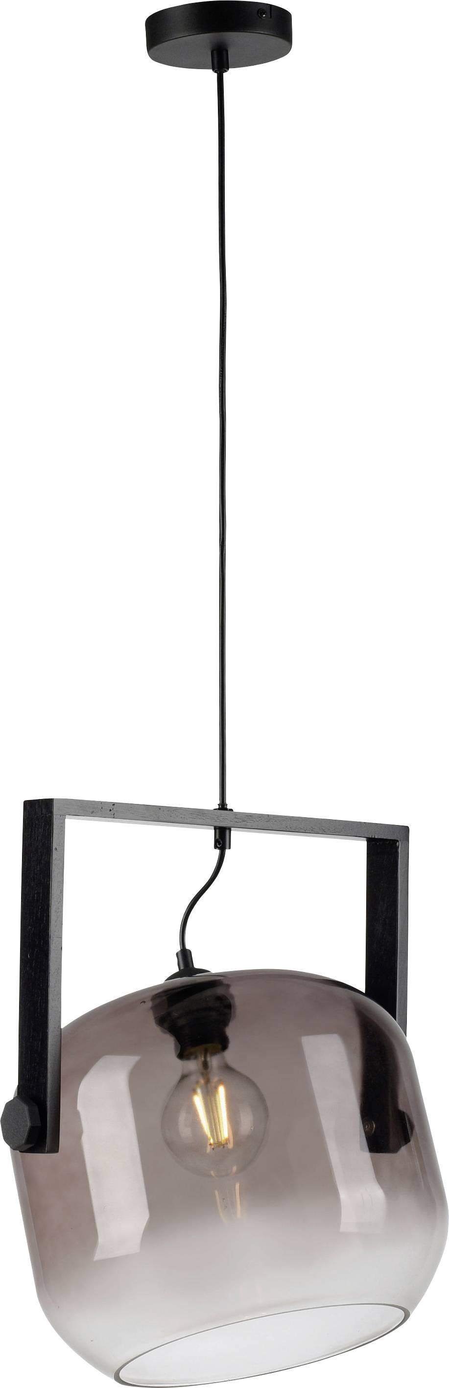 Just Light CUP 2.0 15757-18 Pendelleuchte E27 60W Schwarz