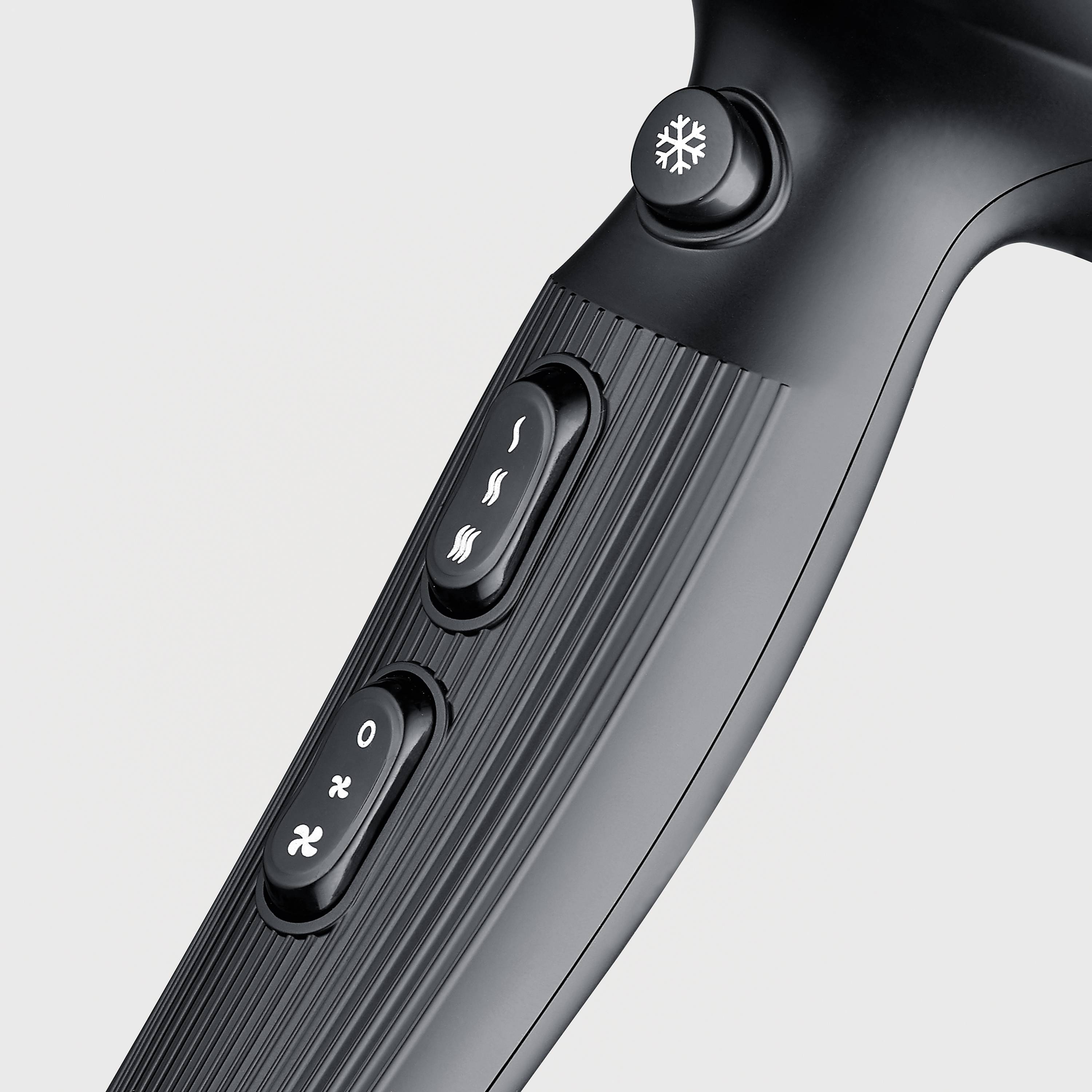 Severin HT0167 Haartrockner Schwarz/Silber