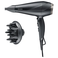 Severin HT0167 Haartrockner Schwarz/Silber Severin HT0167 Haartrockner Schwarz/Silber