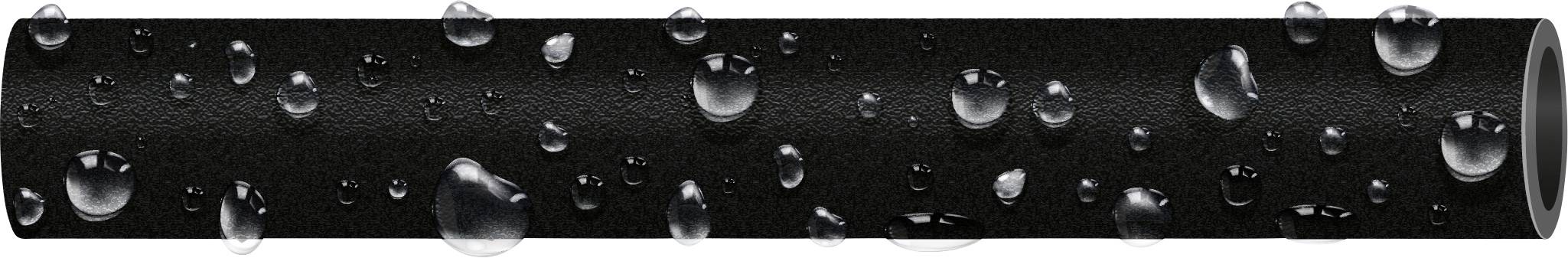 Hozelock 100-101-242 12.5mm Meterware Schwarz Poröser Schlauch