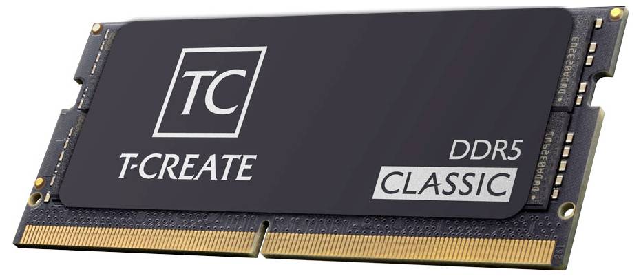 Team Group T-CREATE CLASSIC - DDR5 - Modul - 32 GB - SO DIMM 262-PIN5600 MHz /