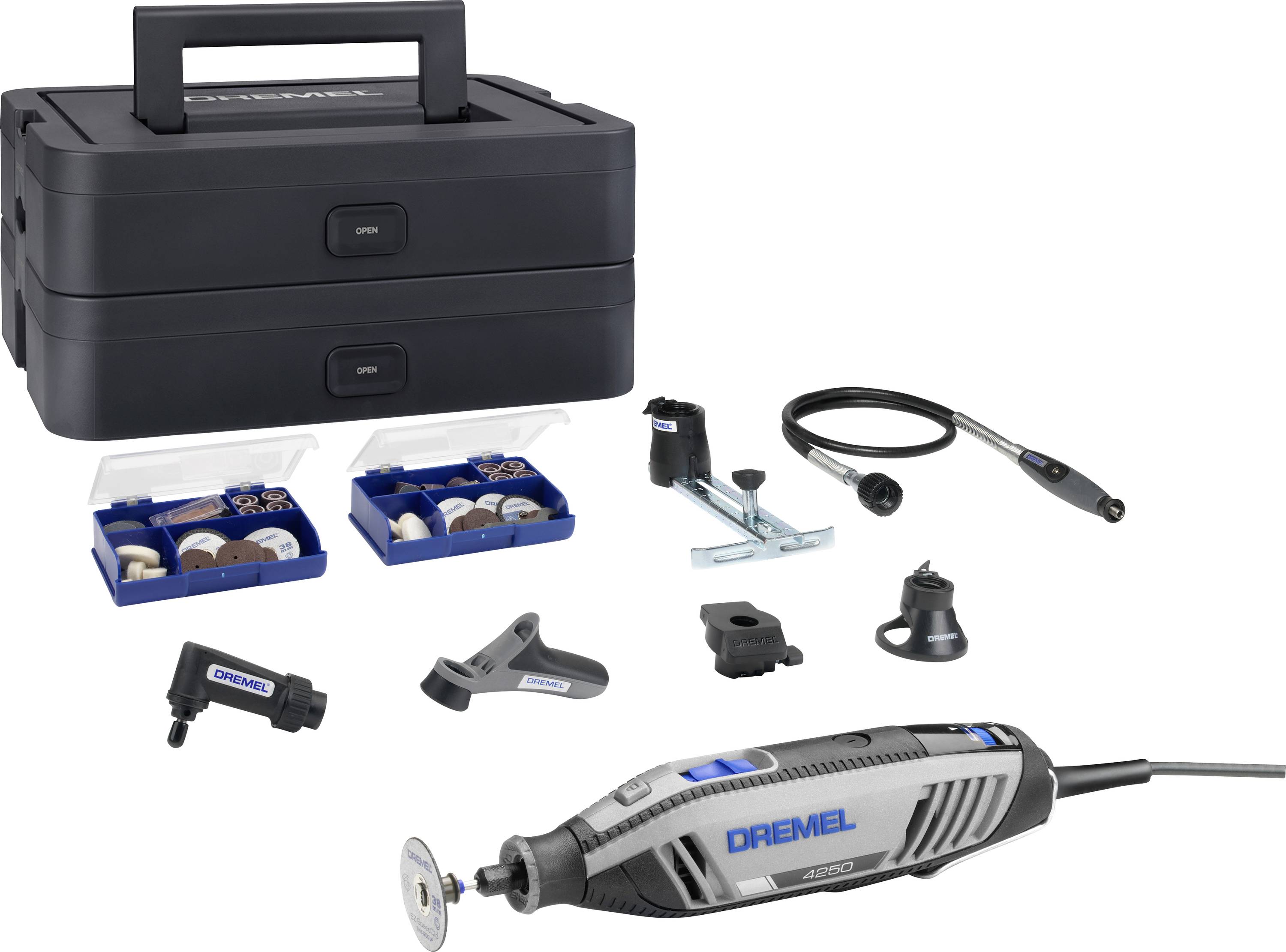 Dremel 4250-6/128 Platinum+ Box Multitool F0134250JS Multifunktionswerkzeug 175 W