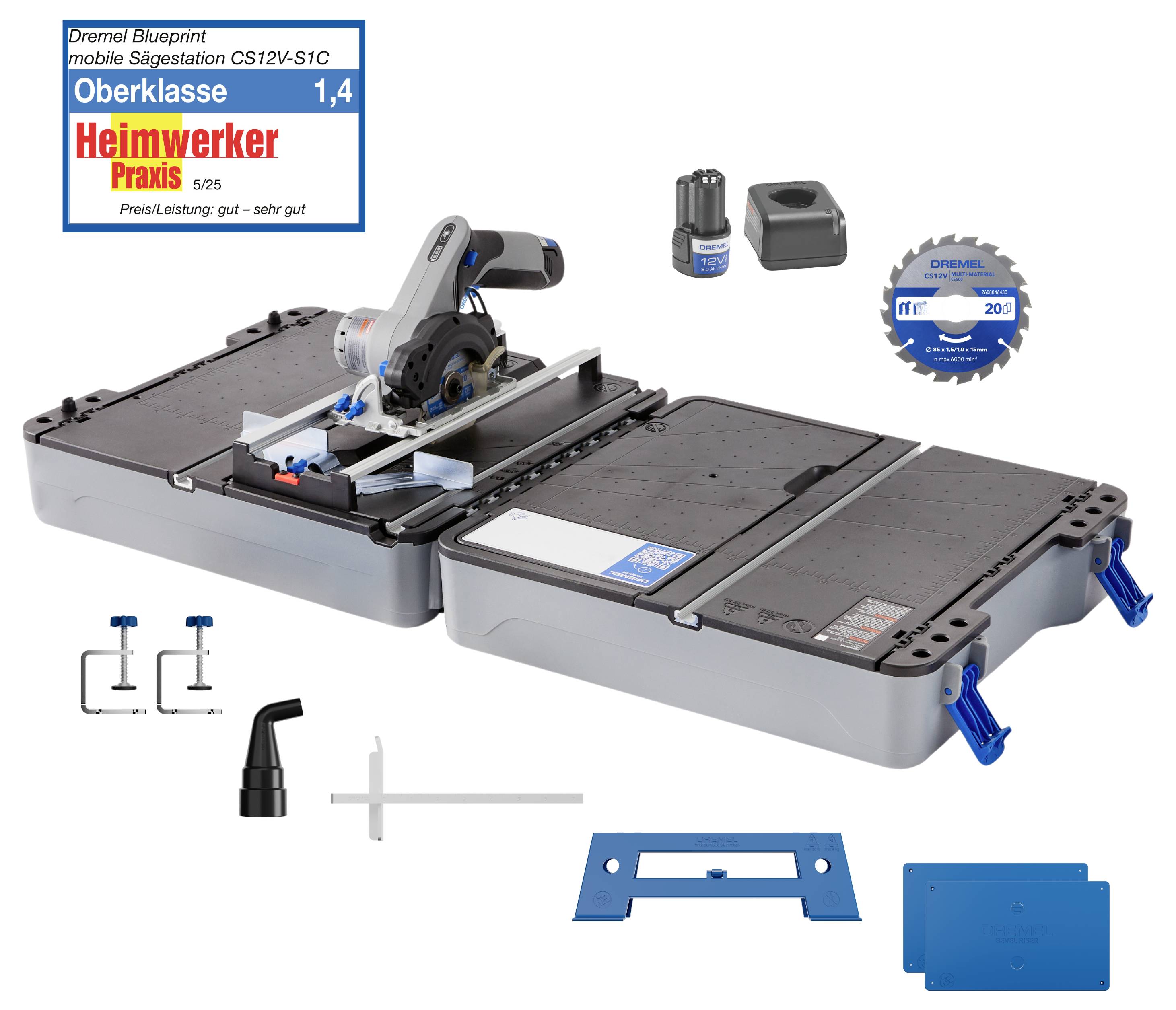 Dremel F013CS12JM Kapp-, Gehrungs- und Tischkreissäge