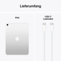 Apple iPad 10.9 (A16, 2025) WiFi + Cellular 128GB Silber 27.9cm (11 Zoll) A16 Apple iPad 10.9 (A16, 2025) WiFi + Cellular 128GB Silber 27.9cm (11 Zoll) A16