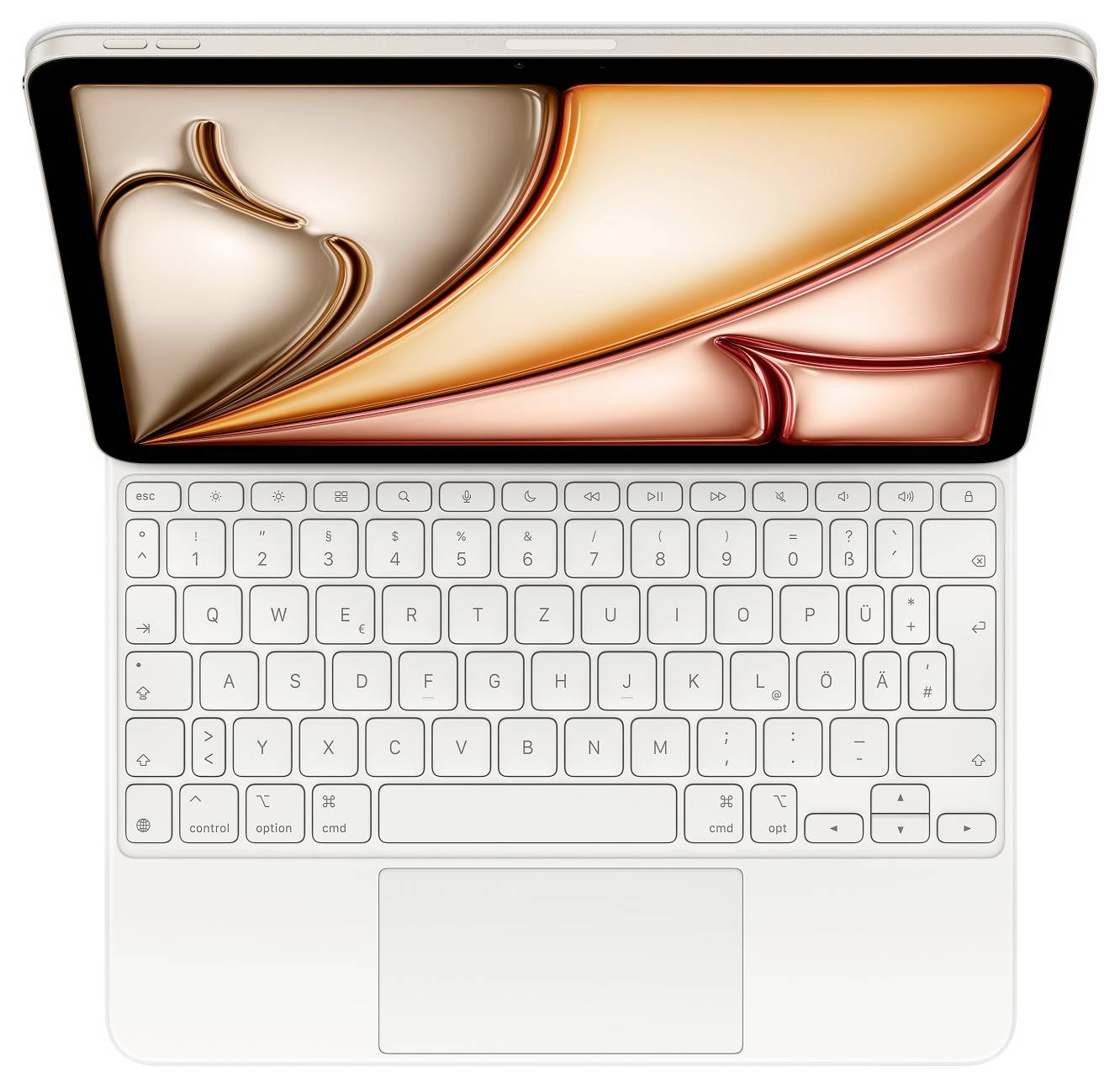 Apple Magic Keyboard Tablet-Tastatur Passend für Marke (Tablet): Apple iPad Air 11" (M2, 2024), iPad Air 11" (M3, 2025), iPad Air