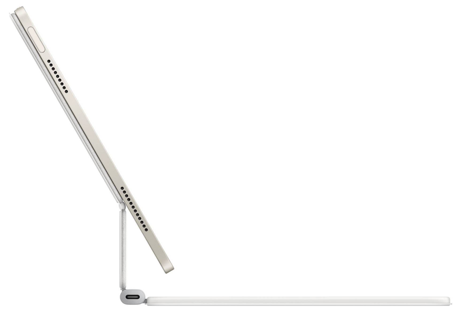 Apple Magic Keyboard Tablet-Tastatur Passend für Marke (Tablet): Apple iPad Air 11" (M2, 2024), iPad Air 11" (M3, 2025), iPad Air 10.9 (4