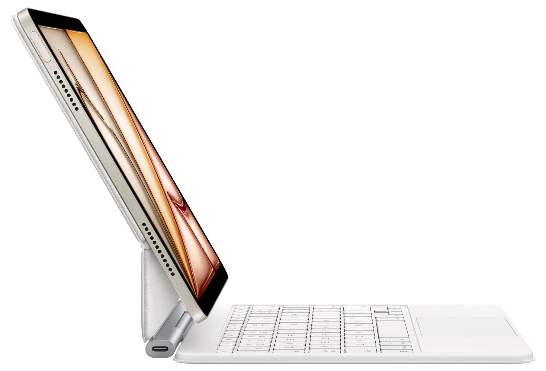 Apple Magic Keyboard Tablet-Tastatur Passend für Marke (Tablet): Apple iPad Air 11" (M2, 2024), iPad Air 11" (M3, 2025), iPad Air 10.9 (4