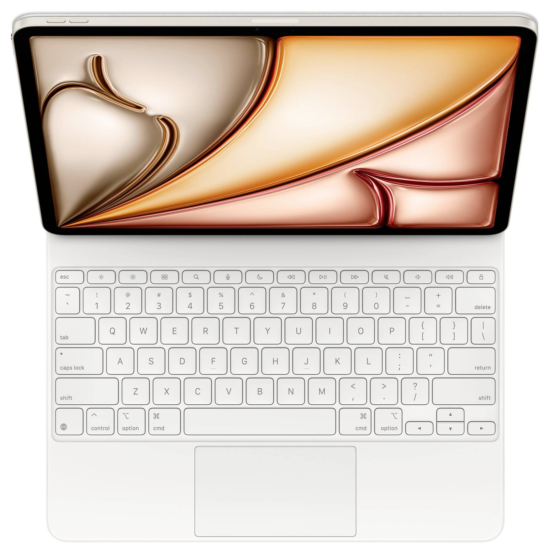 Apple Magic Keyboard Tablet-Tastatur Passend für Marke (Tablet): Apple iPad Air 13" (M2, 2024), iPad Air 13" (M3, 2025)