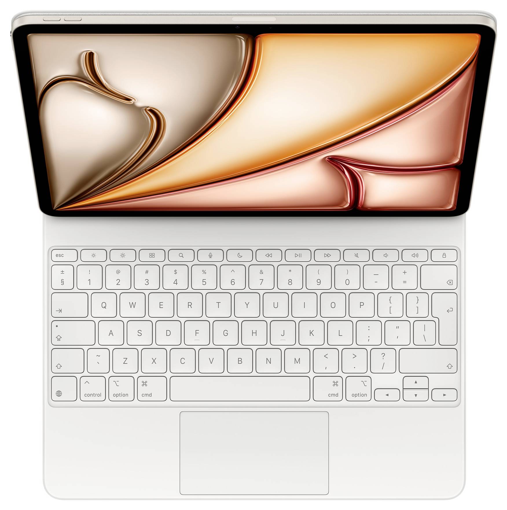Apple Magic Keyboard Tablet-Tastatur Passend für Marke (Tablet): Apple iPad Air 13" (M2, 2024), iPad Air 13" (M3, 2025)