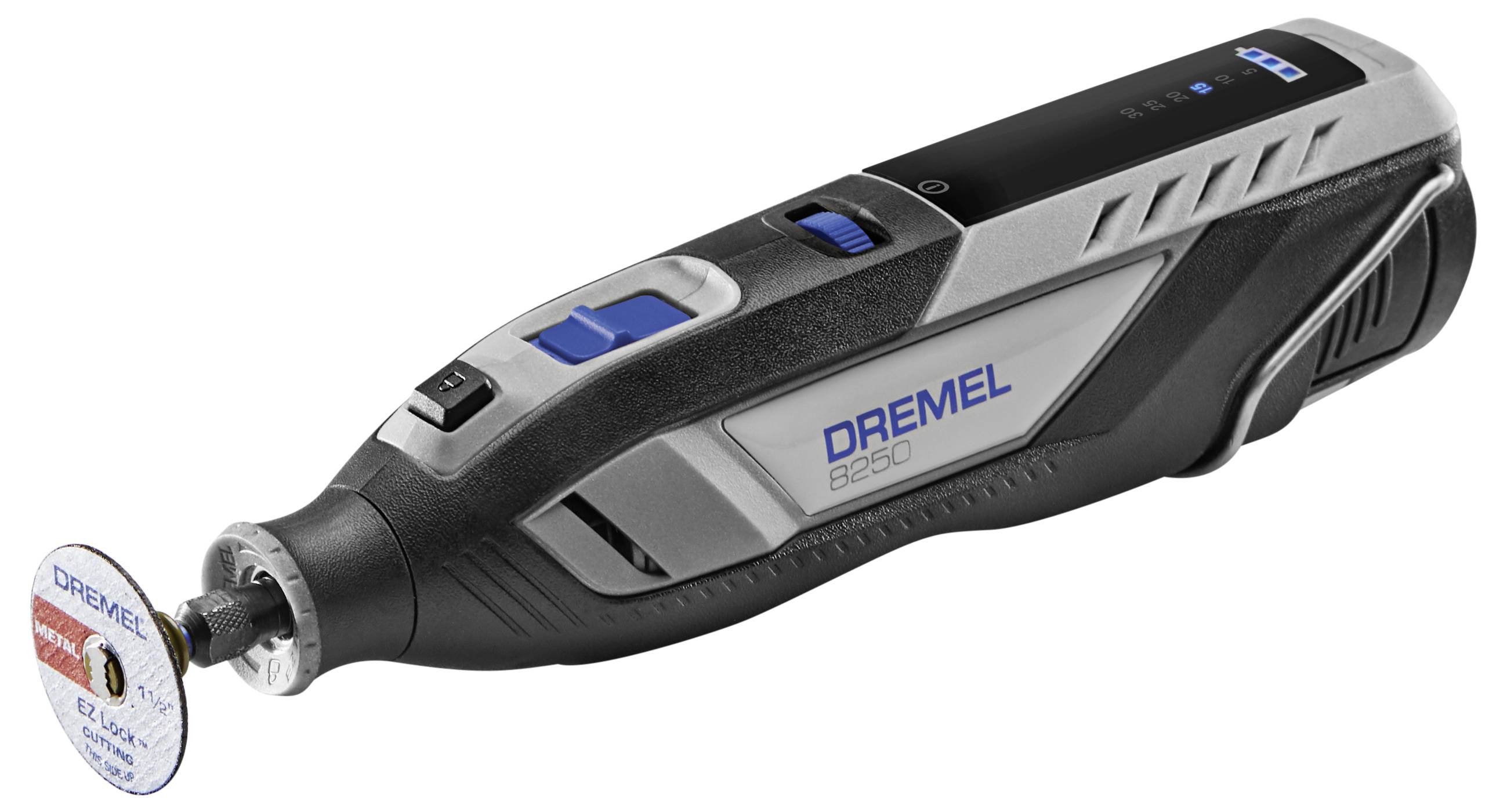 Dremel 8250-5/65 Platinum+ Box 12V F0138250JF Multifunktionswerkzeug 12V 2Ah Anzahl mitgelieferte Akkus 2