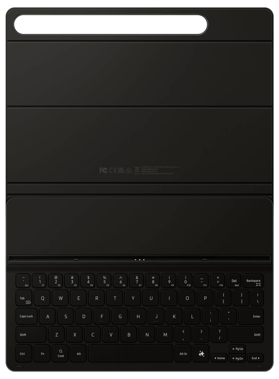 Samsung EF-DX720BBGGDE Tablet-Tastatur Passend für Marke (Tablet): Samsung Galaxy Tab S9 Android™