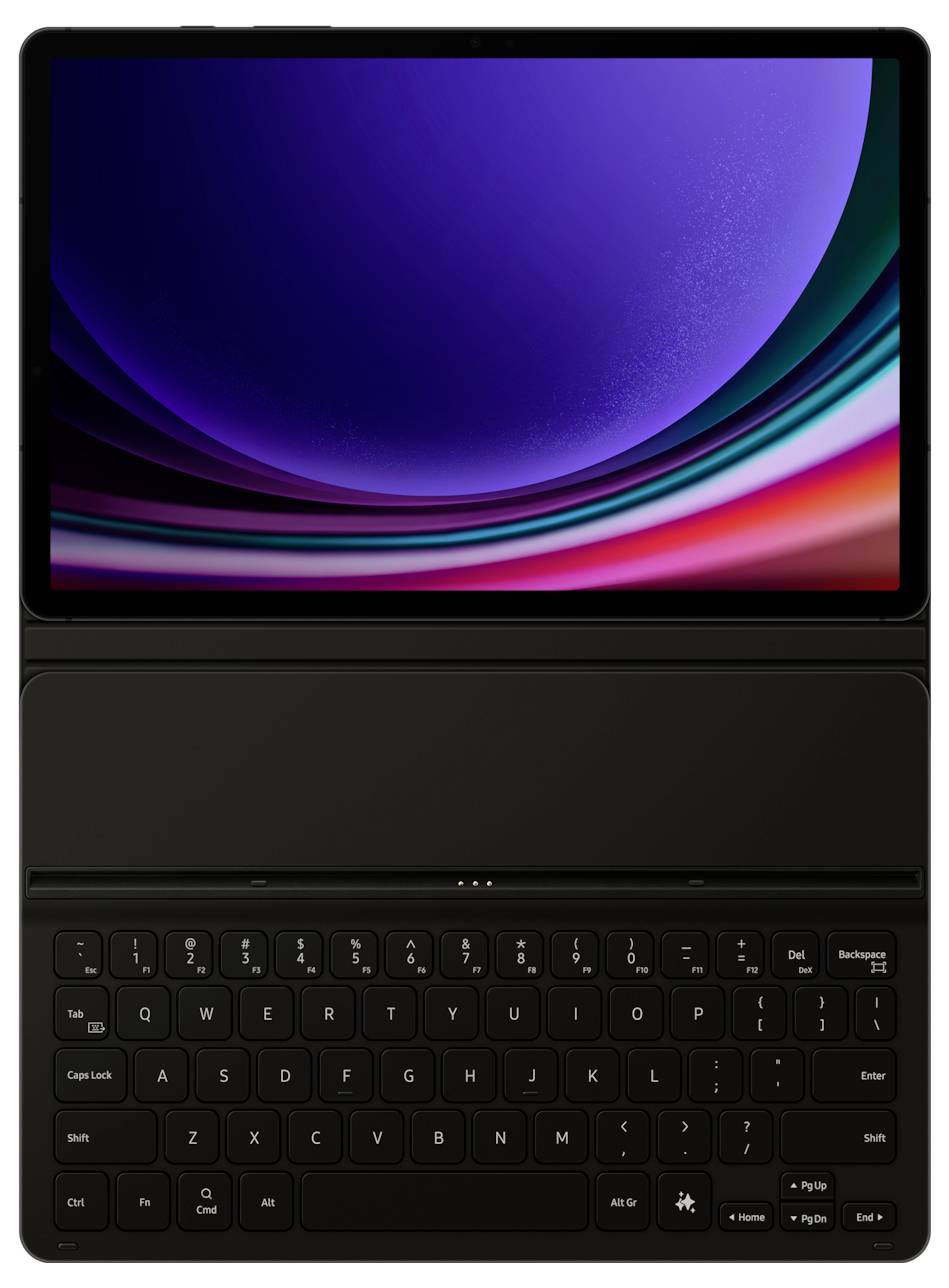 Samsung EF-DX720BBGGDE Tablet-Tastatur Passend für Marke (Tablet): Samsung Galaxy Tab S9 Android™