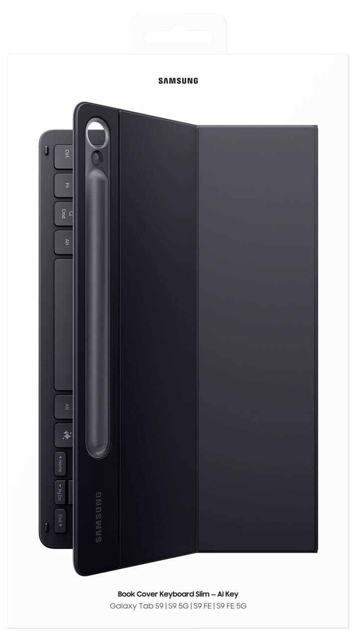 Samsung EF-DX720BBGGDE Tablet-Tastatur Passend für Marke (Tablet): Samsung Galaxy Tab S9 Android™