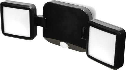 Müller-Licht Plaza 27700040 LED-Außenstrahler mit Bewegungsmelder 10 W Leuchtfarben: Neutralweiß