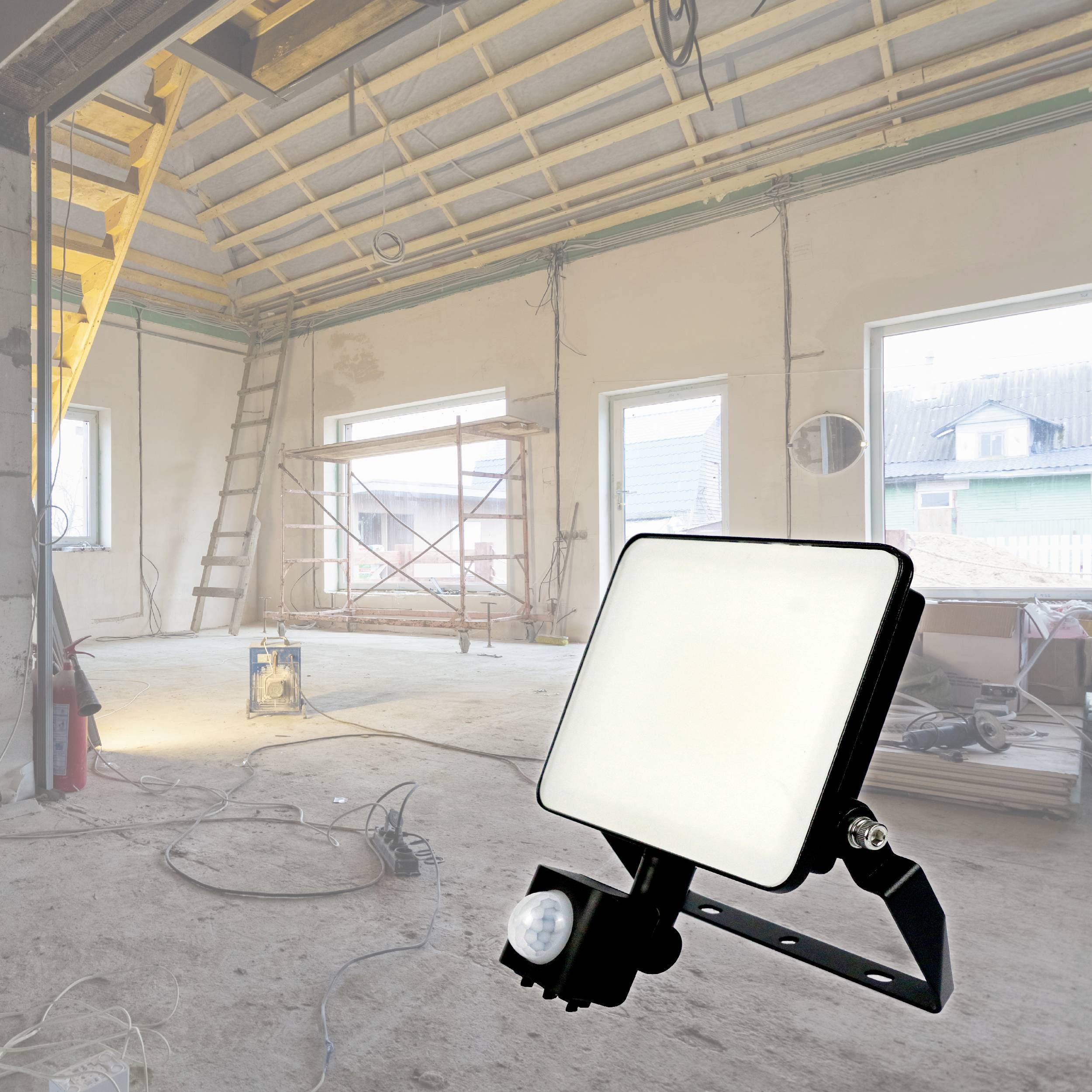 Müller-Licht Miami 21600063 LED-Außenstrahler 20 W Leuchtfarben: Neutralweiß