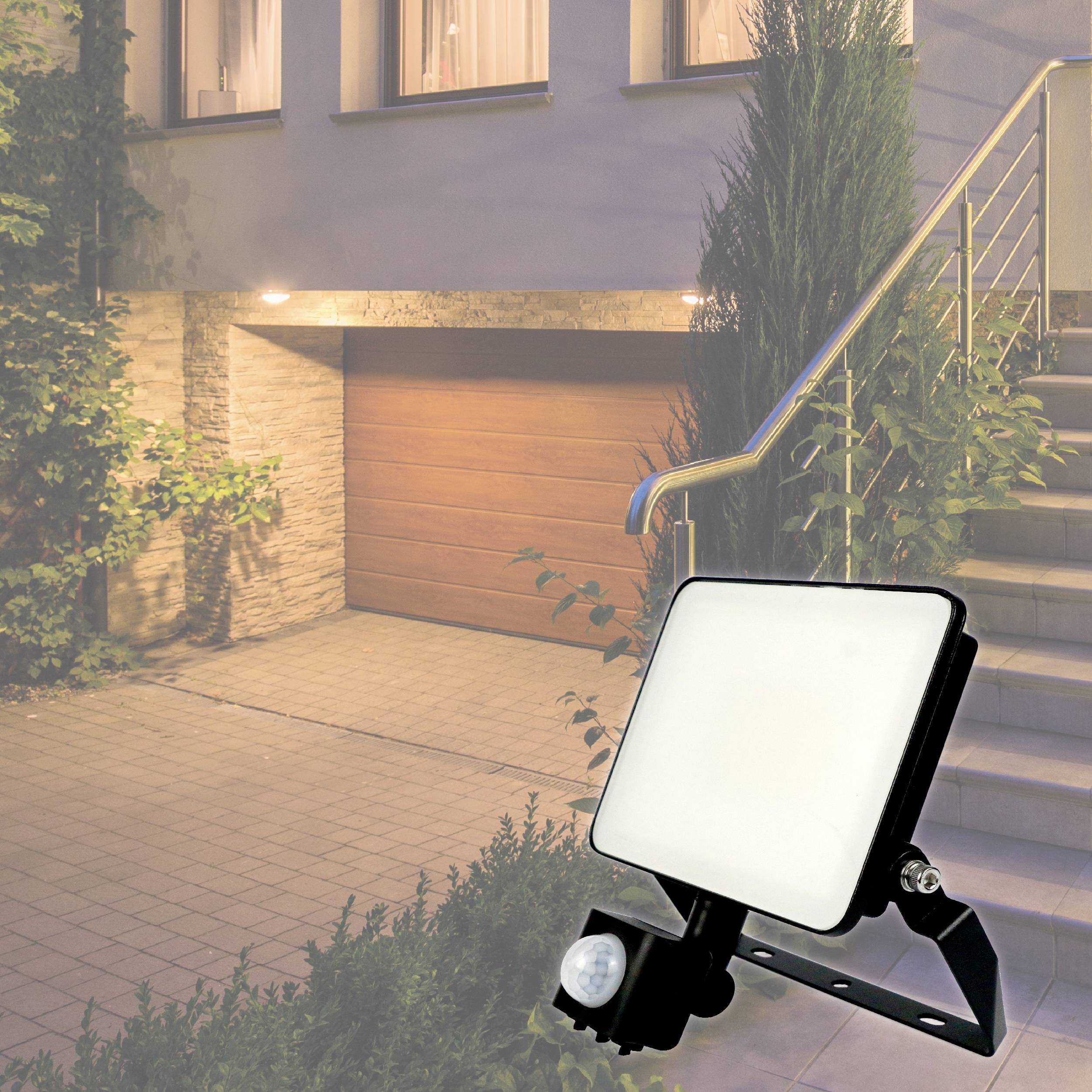 Müller-Licht Miami 21600063 LED-Außenstrahler 20 W Leuchtfarben: Neutralweiß