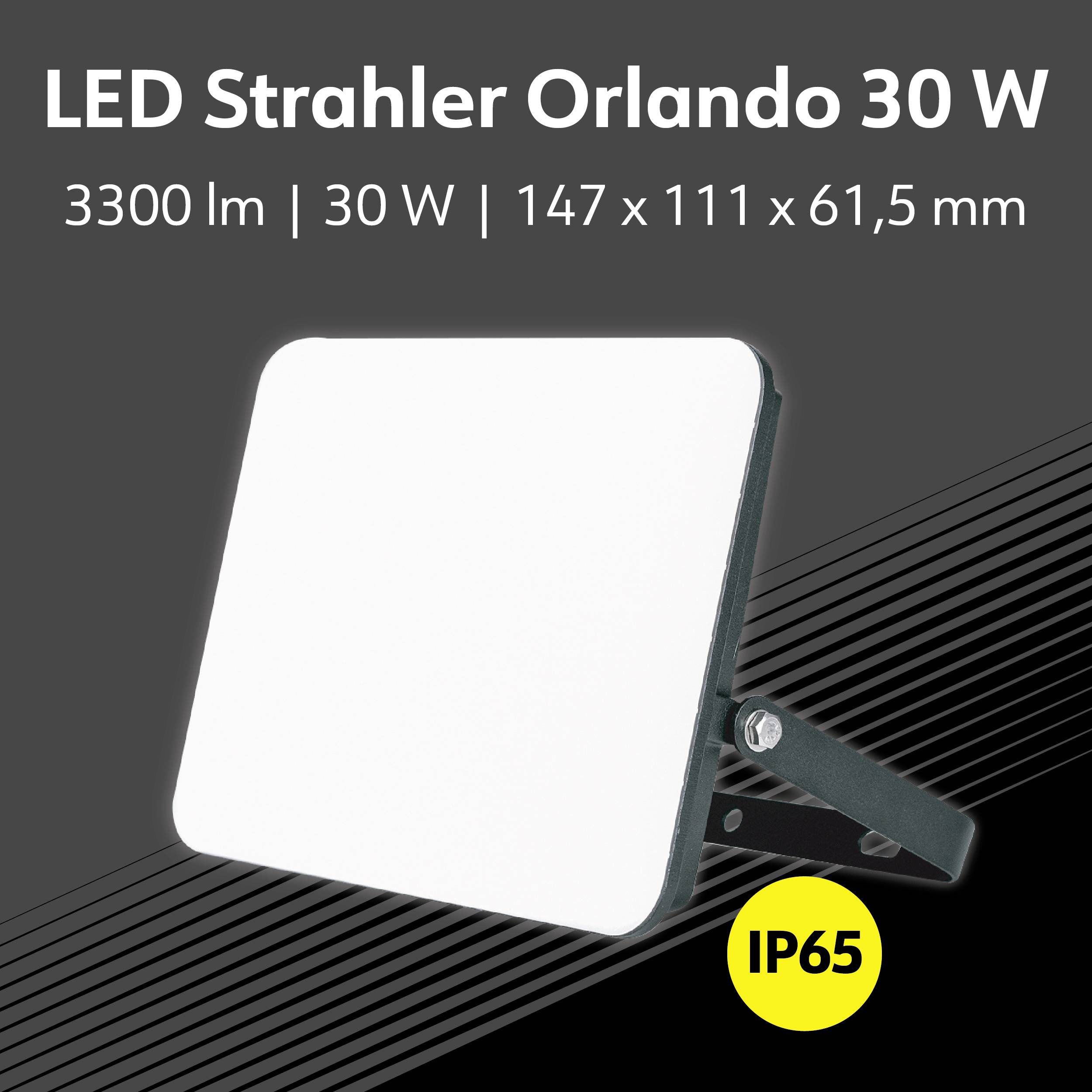 Müller-Licht Orlando 21600073 LED-Außenstrahler 30 W Leuchtfarben: Neutralweiß