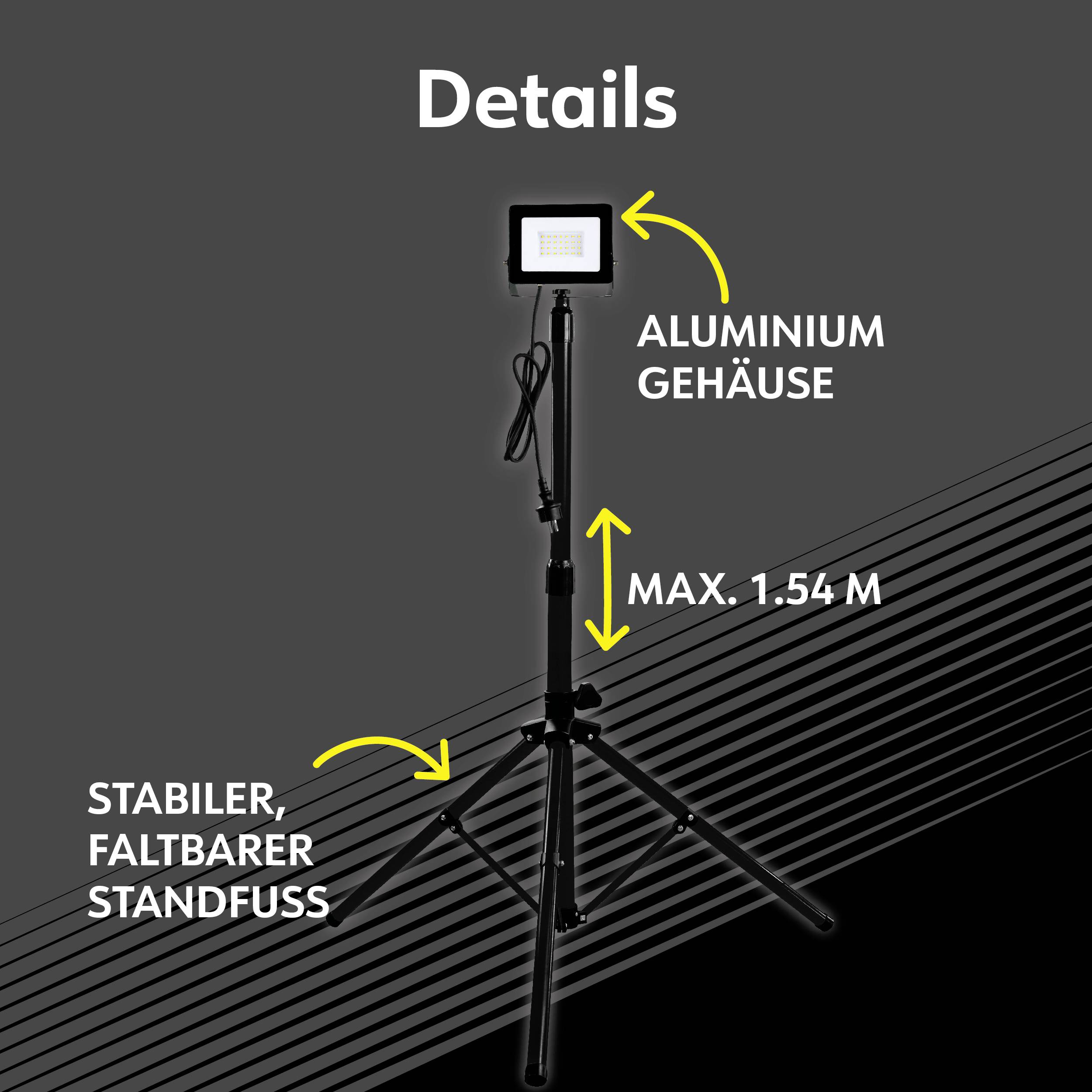 Müller-Licht Boston LED-Baustrahler 15W 2190lm Neutralweiß 21600055