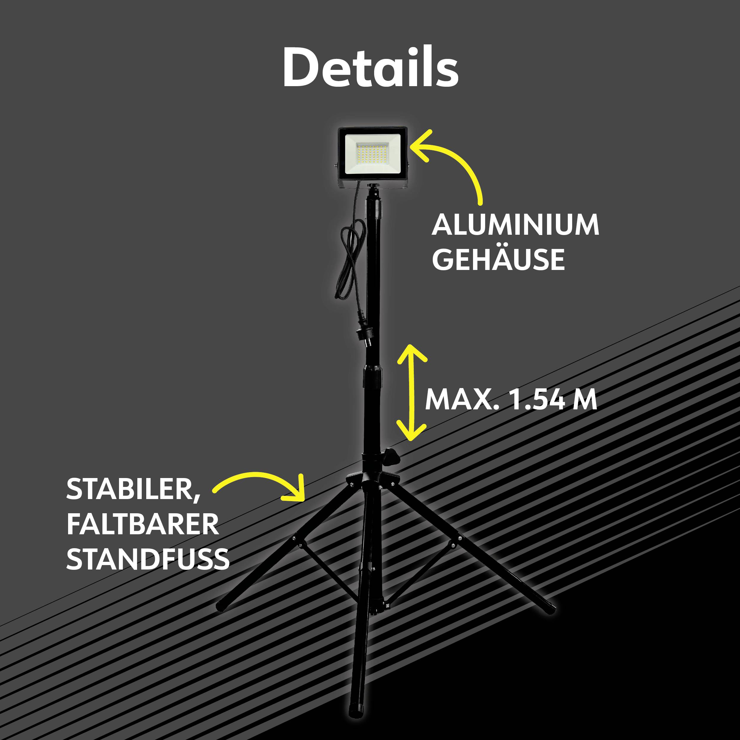 Müller-Licht Boston LED-Baustrahler 30W 3380lm Neutralweiß 21600057