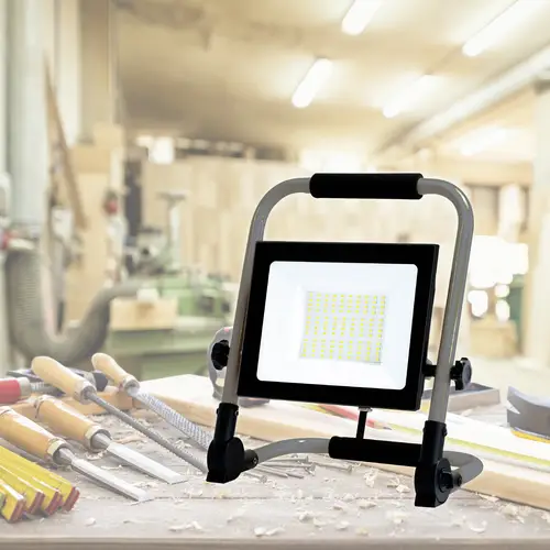 Müller-Licht Denver LED-Baustrahler 50W 5750lm Neutralweiß 21600054 Müller-Licht Denver LED-Baustrahler 50W 5750lm Neutralweiß 21600054