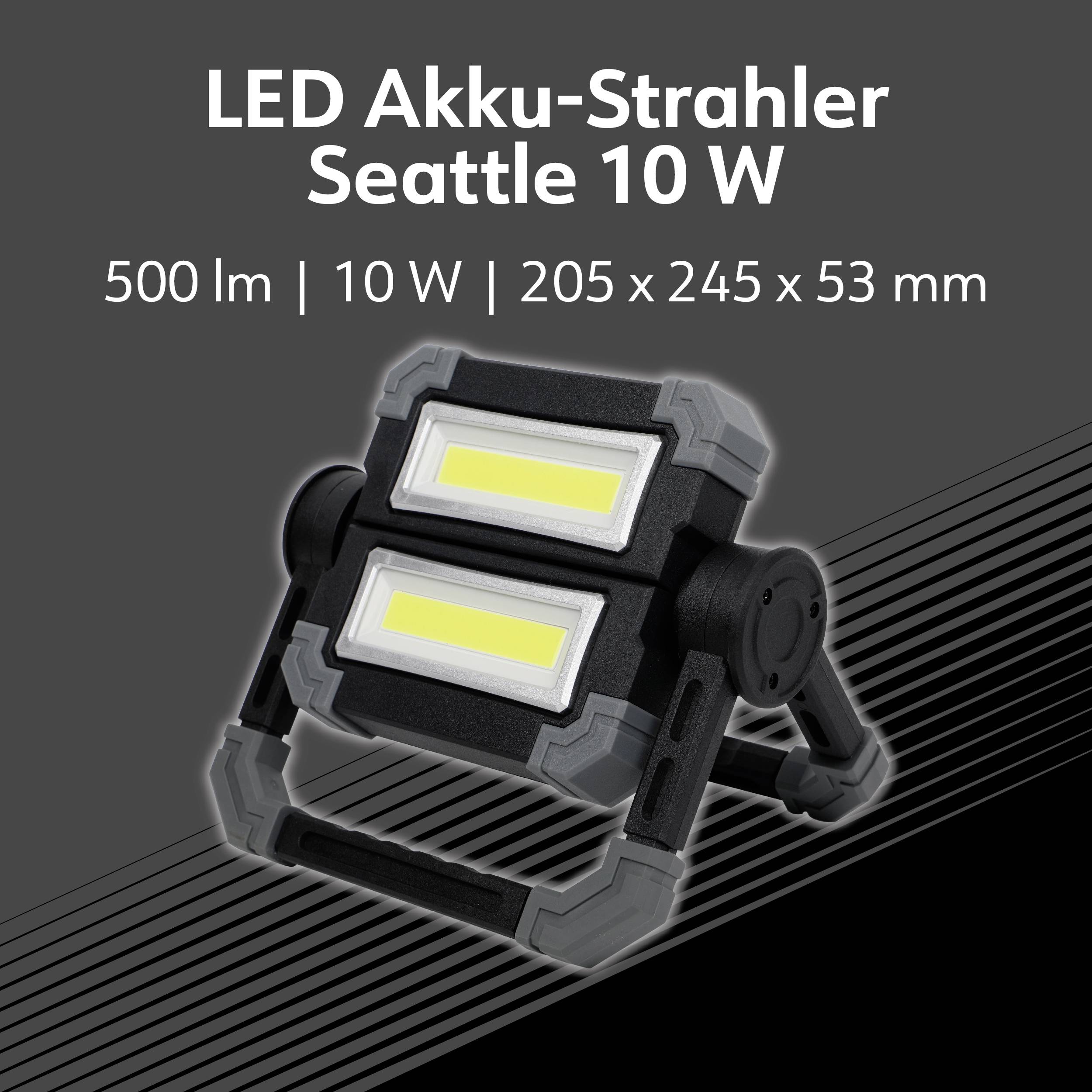 Müller-Licht Seattle LED-Baustrahler 10W 1000lm Kaltweiß 21600033