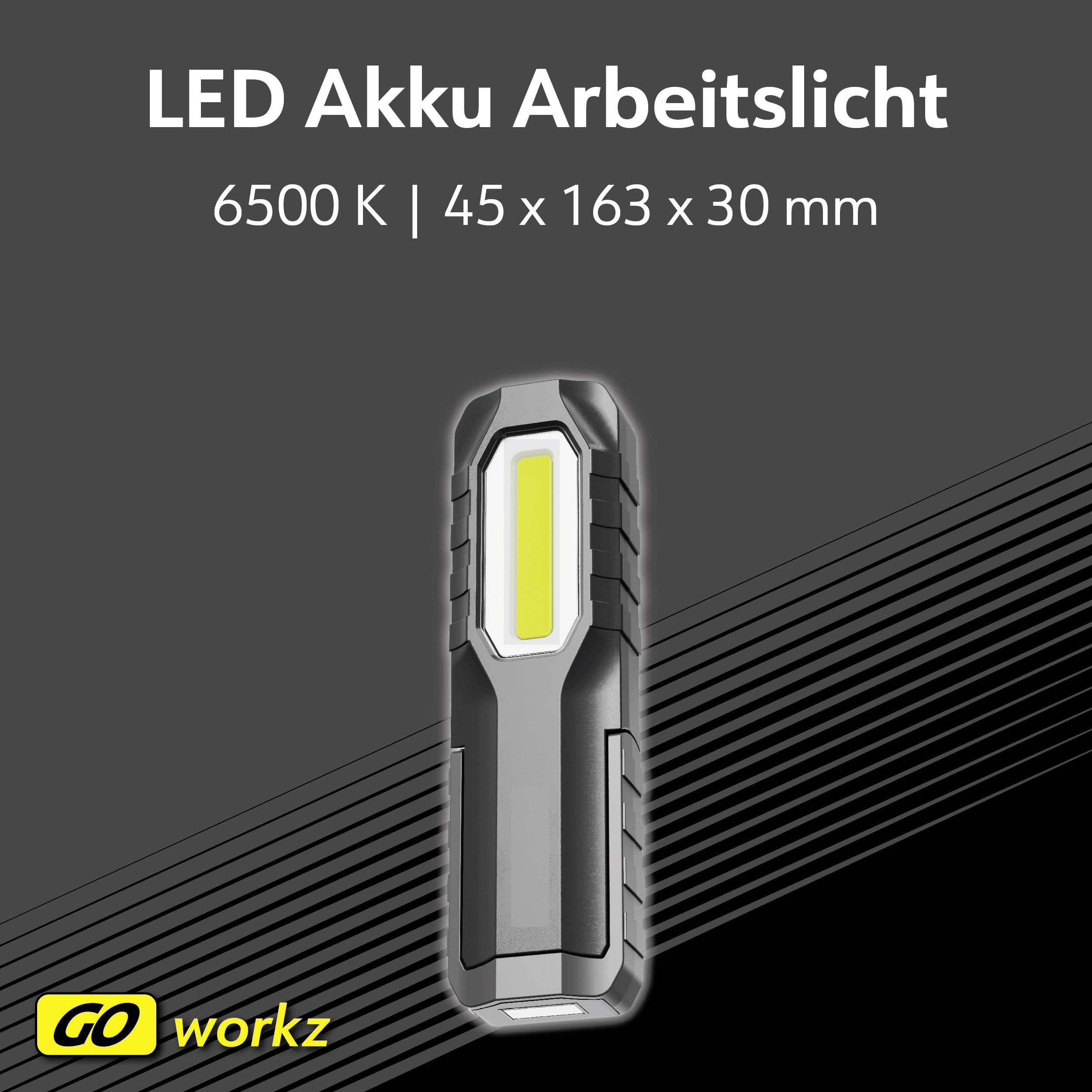 Müller-Licht 27700066 WL1 LED Arbeitsleuchte akkubetrieben 6W 200lm Anzahl mitgelieferte Akkus 1