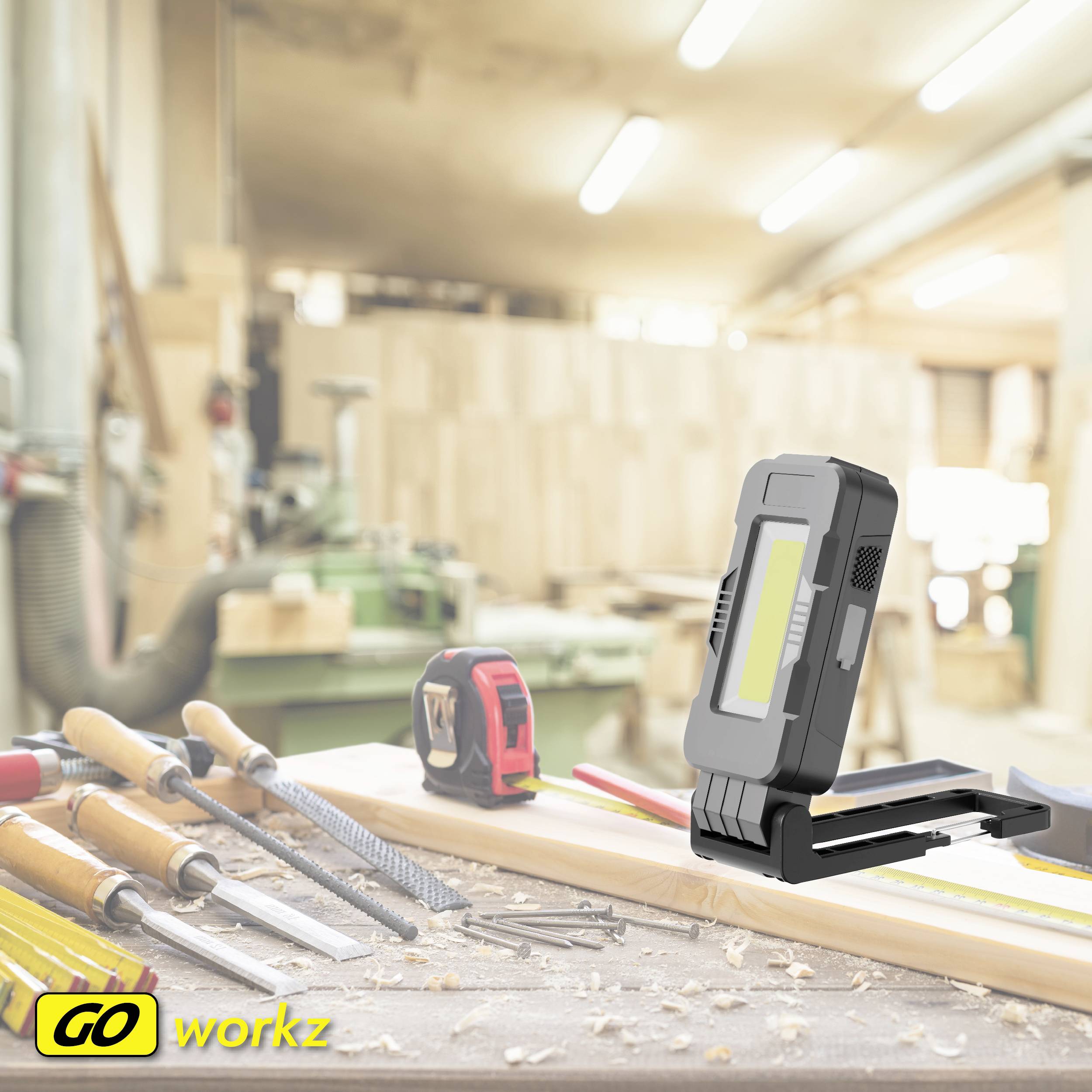 Müller-Licht 27700068 WL3 LED Arbeitsleuchte akkubetrieben 8W 350lm Anzahl mitgelieferte Akkus 1