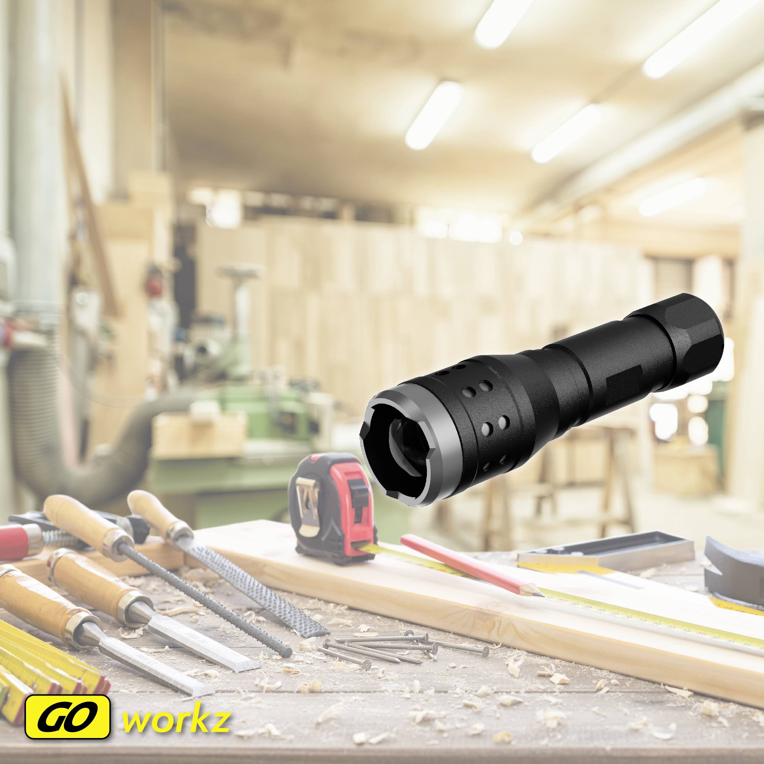 Müller-Licht LED Taschenlampe batteriebetrieben 300lm 153g