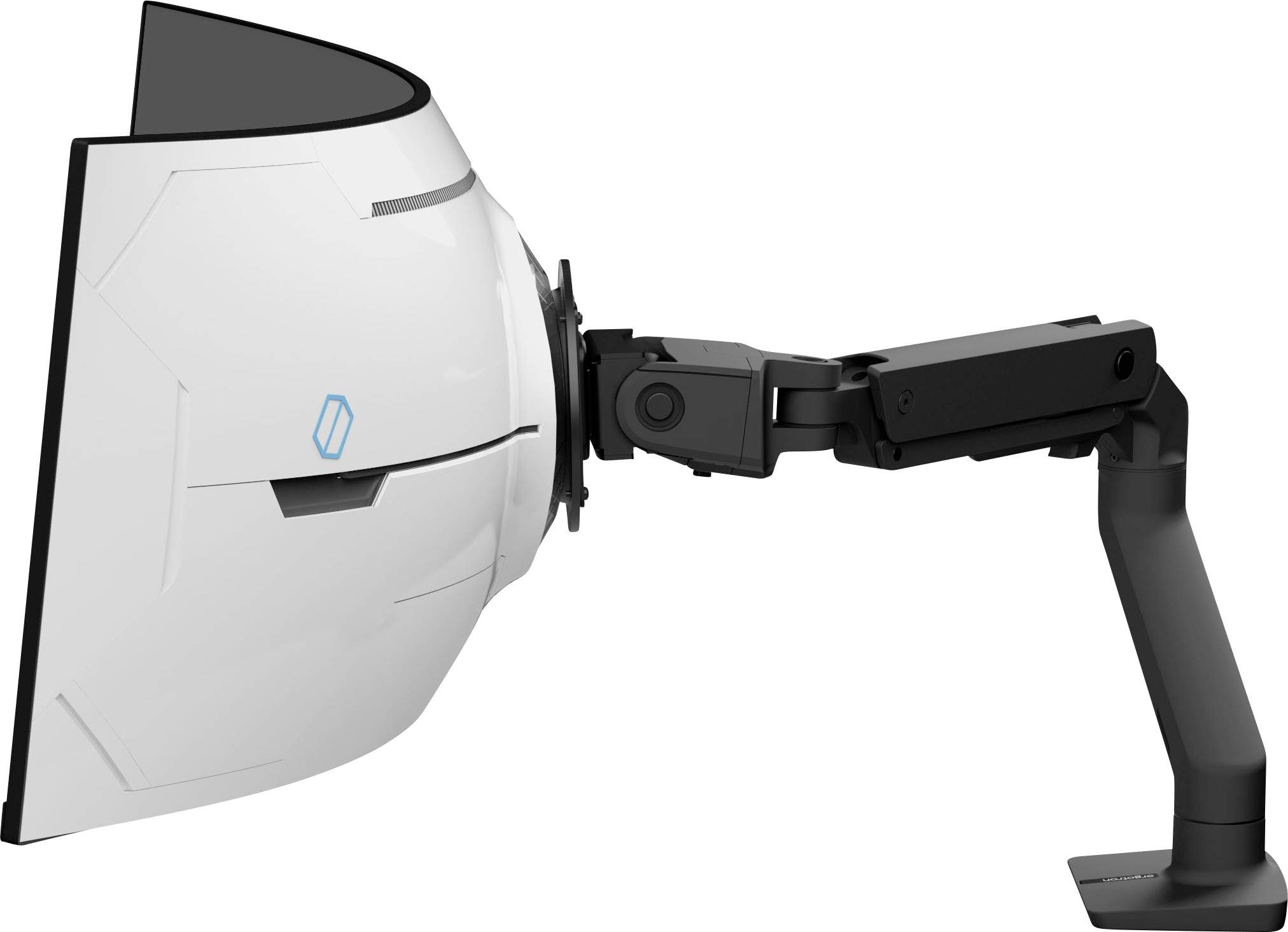 Ergotron 45-693-224 TV-Tischhalterung 144,8 cm (57") Höhenverstellbar, Neigbar