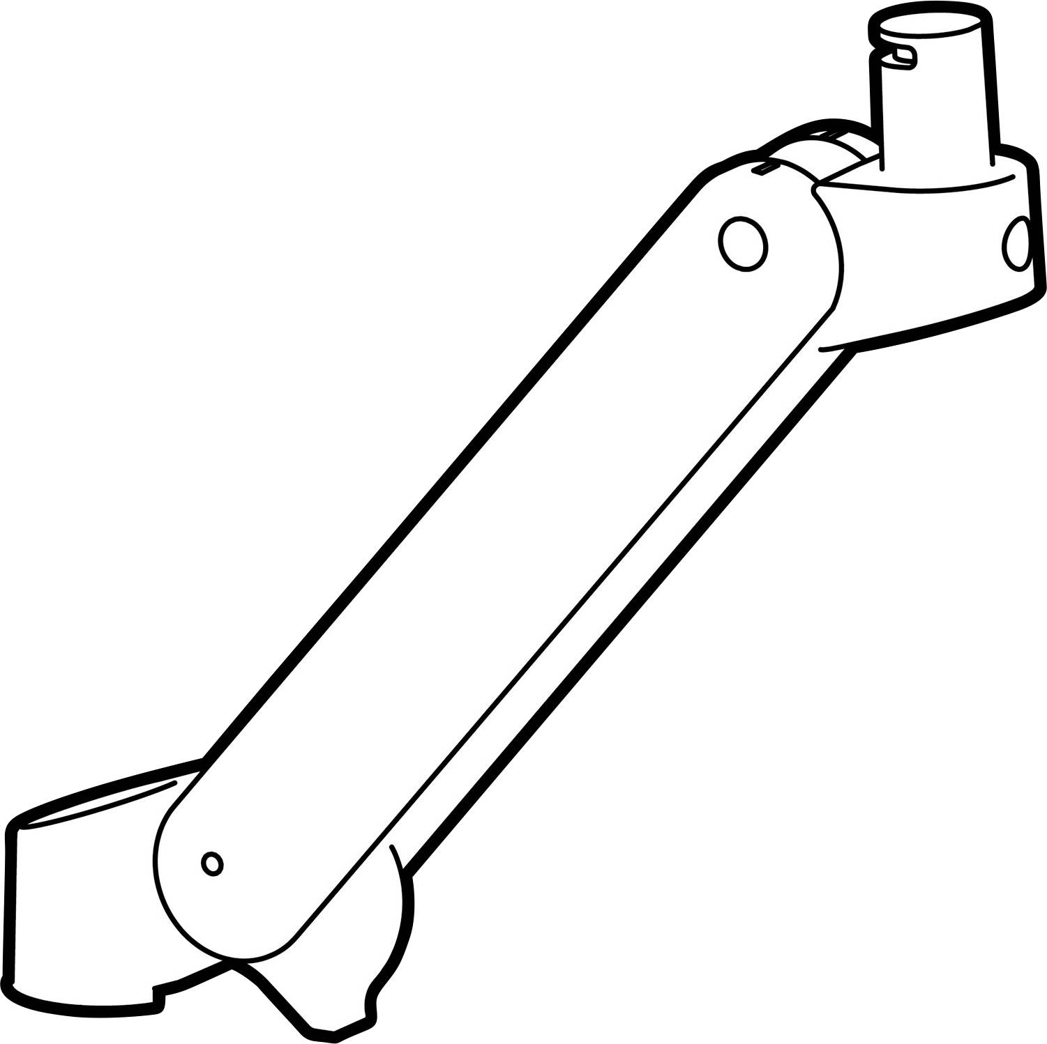 Ergotron 98-732-290 Zubehör-Montagesatz Schwenkbar, Höhenverstellbar