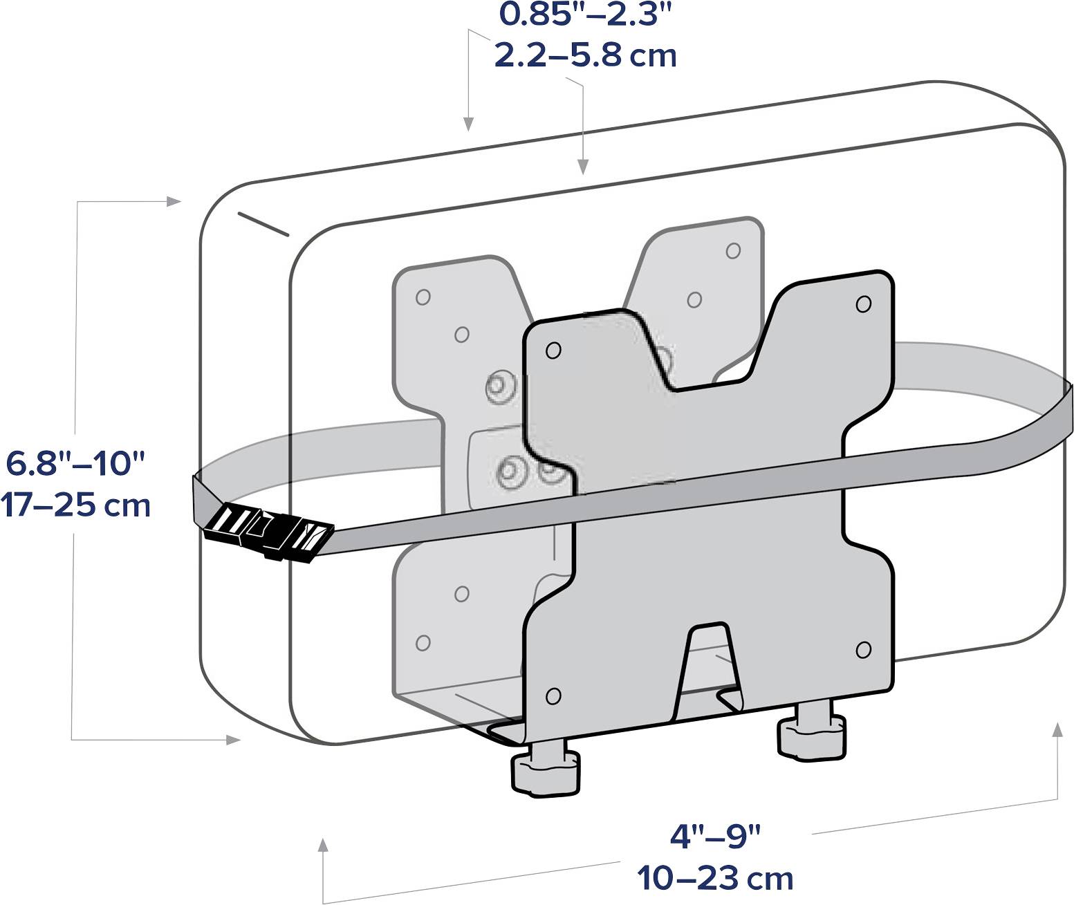 Ergotron 98-721-290 Mini-PC-Halterung