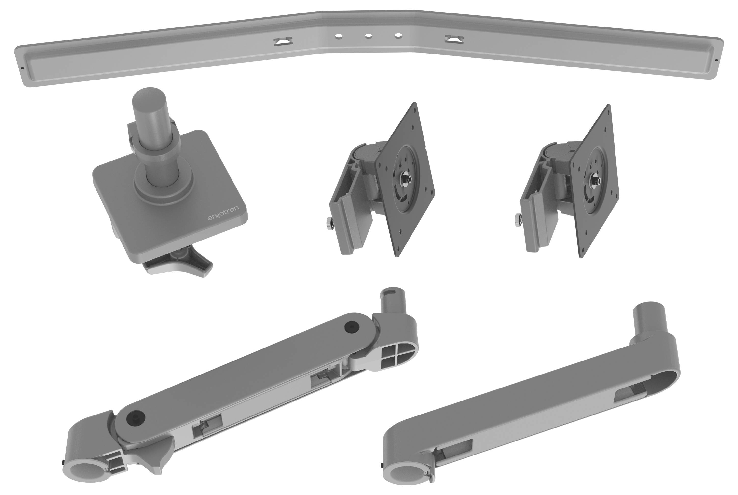 Ergotron 45-684-293 TV-Tischhalterung 68,6cm (27") Höhenverstellbar, Neigbar