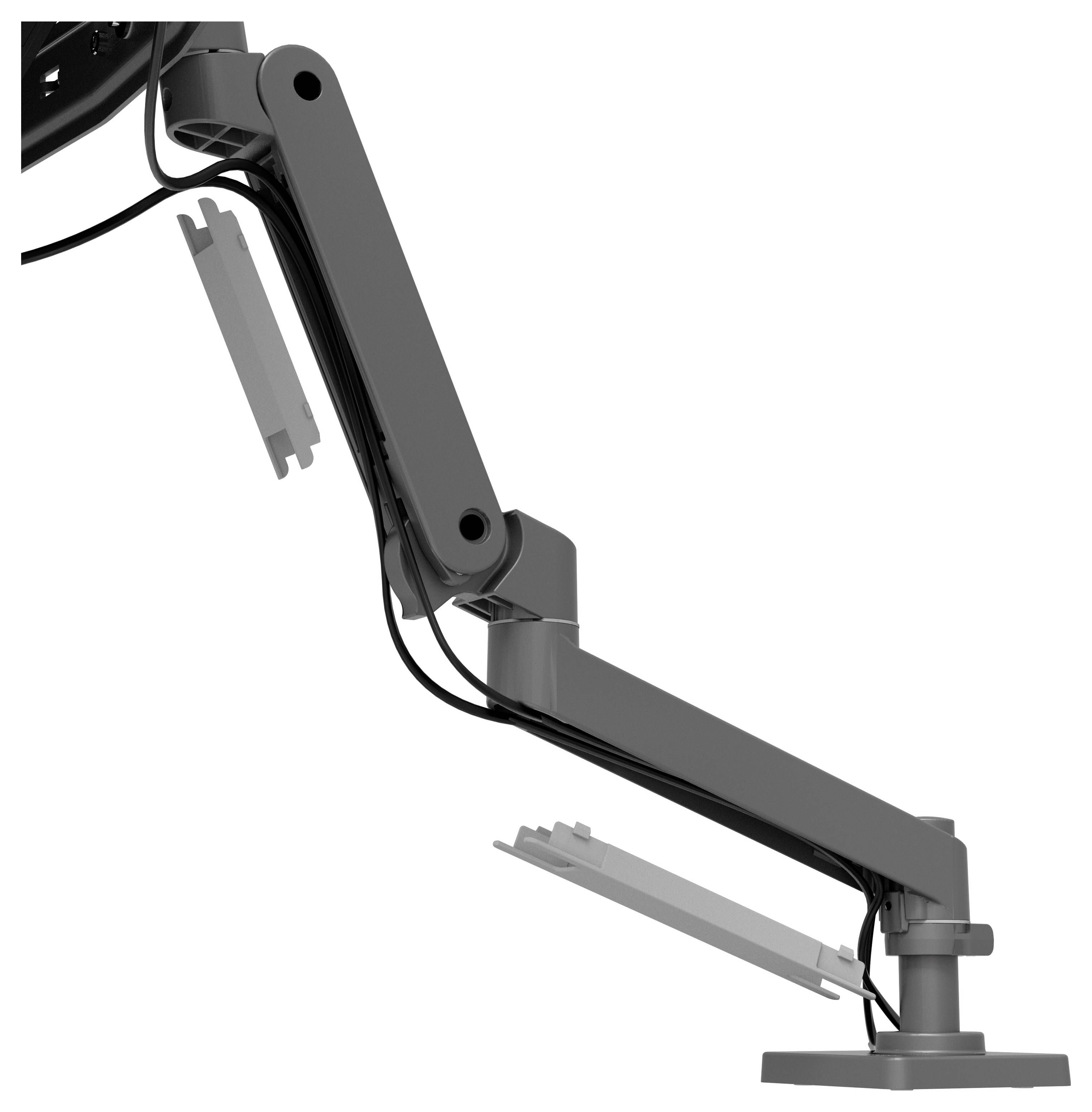 Ergotron Monitor-Tischhalterung 45-684-293 2 Display(s) 68,6 cm (27") Grau Höhenverstellbar, Neigbar