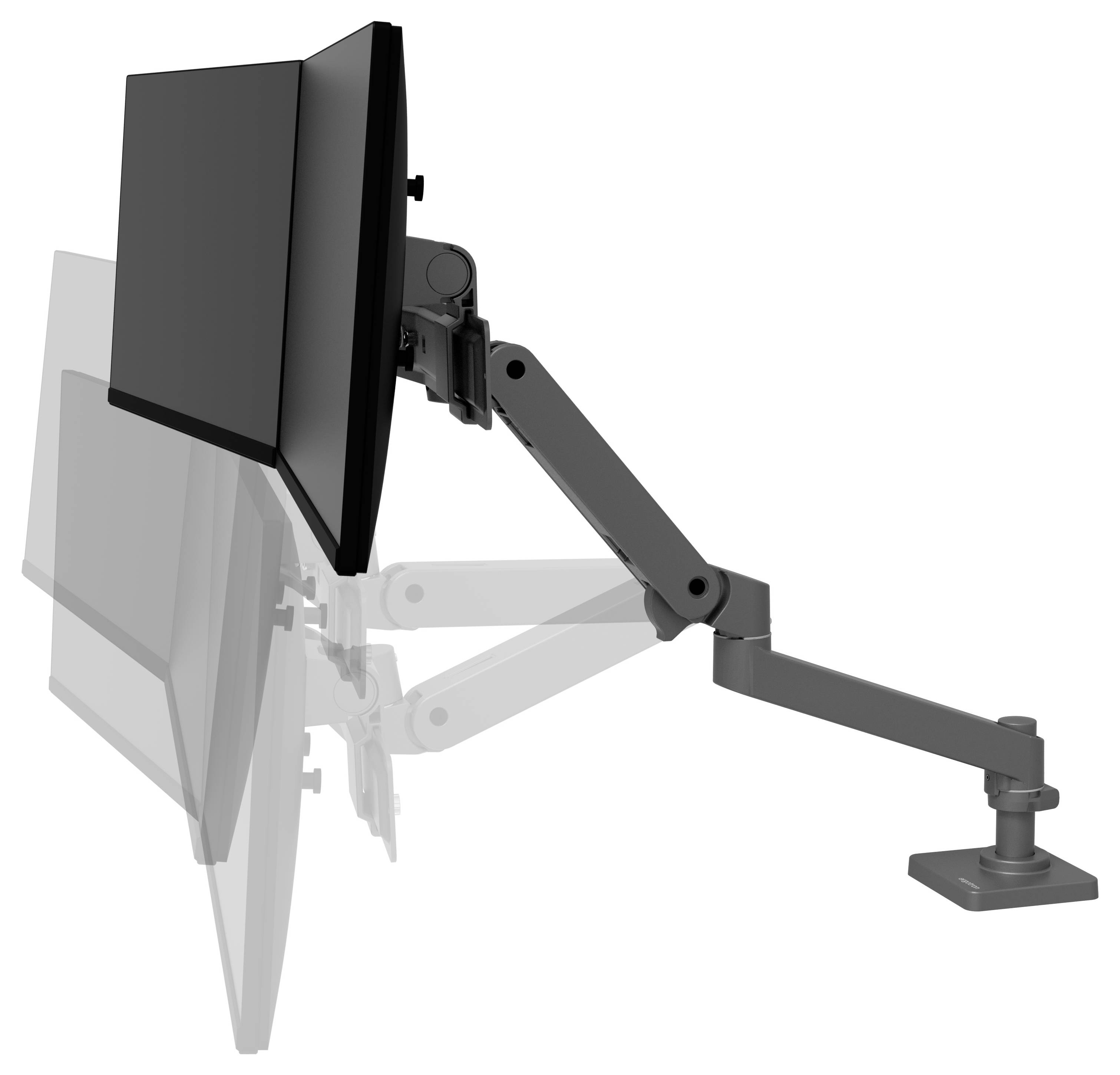 Ergotron 45-684-293 TV-Tischhalterung 68,6cm (27") Höhenverstellbar, Neigbar