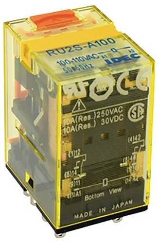 Idec RU Series Industrierelais Nennspannung: 24 V/AC Schaltstrom (max.): 10 A 1 St.