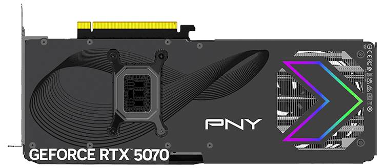 PNY Grafikkarte Nvidia GeForce RTX 5070 GeForce RTX 5070 EPIC-X RGB OC 12 GB GDDR7-RAM PCIe x16 HDMI® 2.1, DisplayPort 2.1