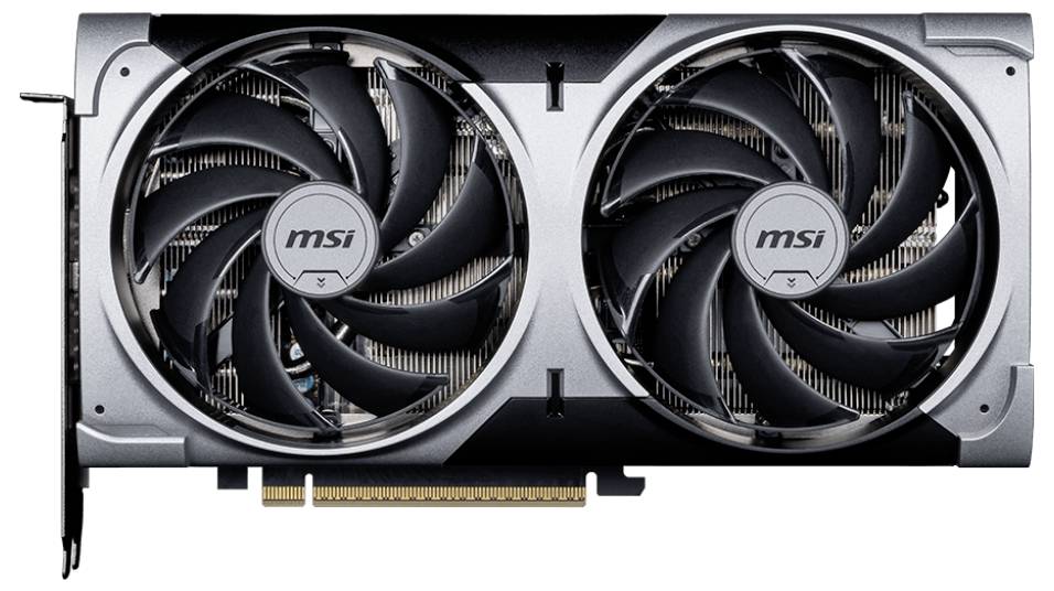 MSI Grafikkarte Nvidia GeForce RTX 5070 GeForce RTX 5070 12G VENTUS 2X OC 12GB GDDR7-RAM PCIe x16 HDMI® 2.1, DisplayPort 2.1