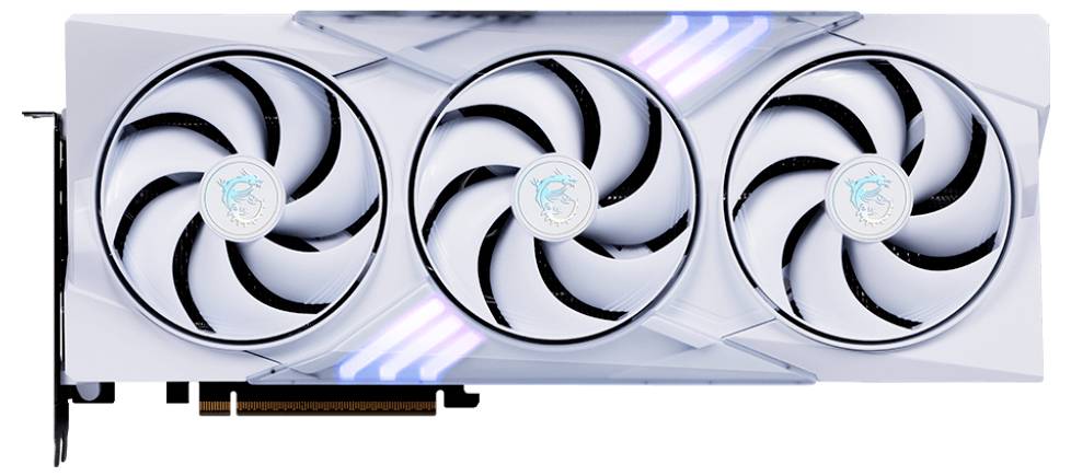 MSI Grafikkarte Nvidia GeForce RTX 5070 GeForce RTX 5070 12G GAMING TRIO OC WHITE 12 GB GDDR7-RAM PCIe x16 HDMI® 2.1, DisplayPort 2.1