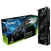 Palit Grafikkarte Nvidia GeForce RTX 5070 GeForce RTX 5070 Infinity 3 12GB GDDR7-RAM HDMI® 2.1, DisplayPort 2.1 Palit Grafikkarte Nvidia GeForce RTX 5070 GeForce RTX 5070 Infinity 3 12GB GDDR7-RAM HDMI® 2.1, DisplayPort 2.1