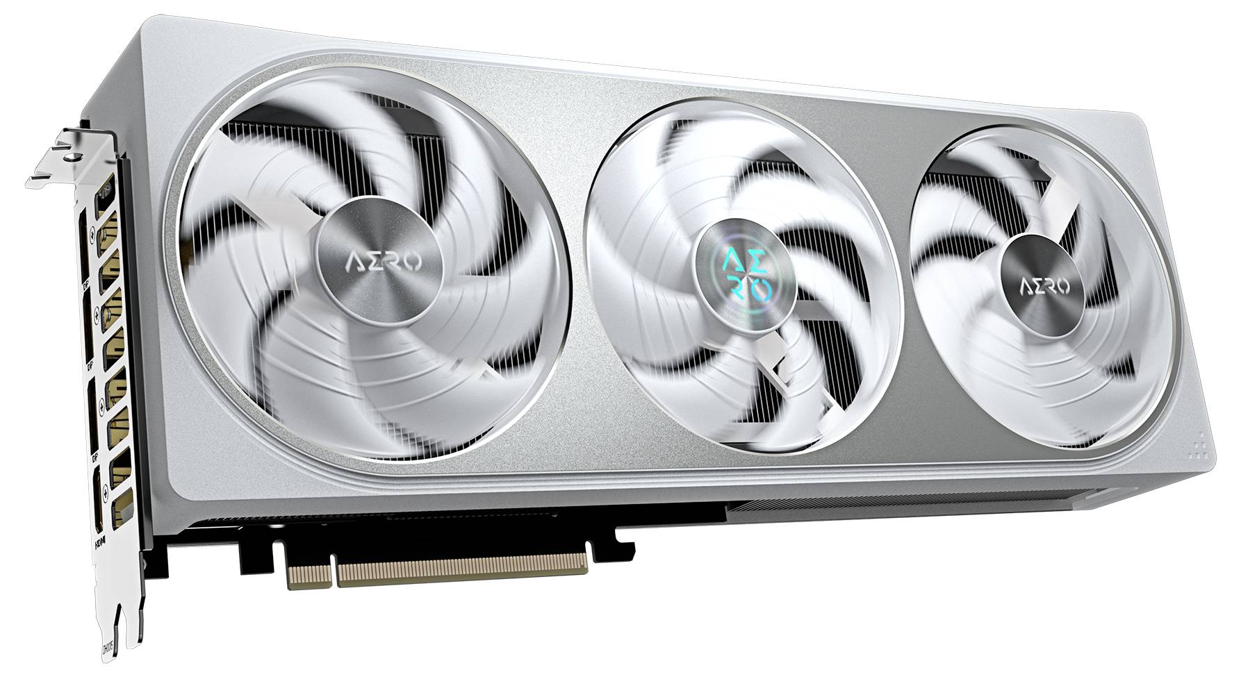Gigabyte Grafikkarte Nvidia GeForce RTX 5070 GeForce RTX 5070 AERO OC 12G 12GB GDDR7-RAM PCIe x16 HDMI® 2.1, DisplayPort 2.1