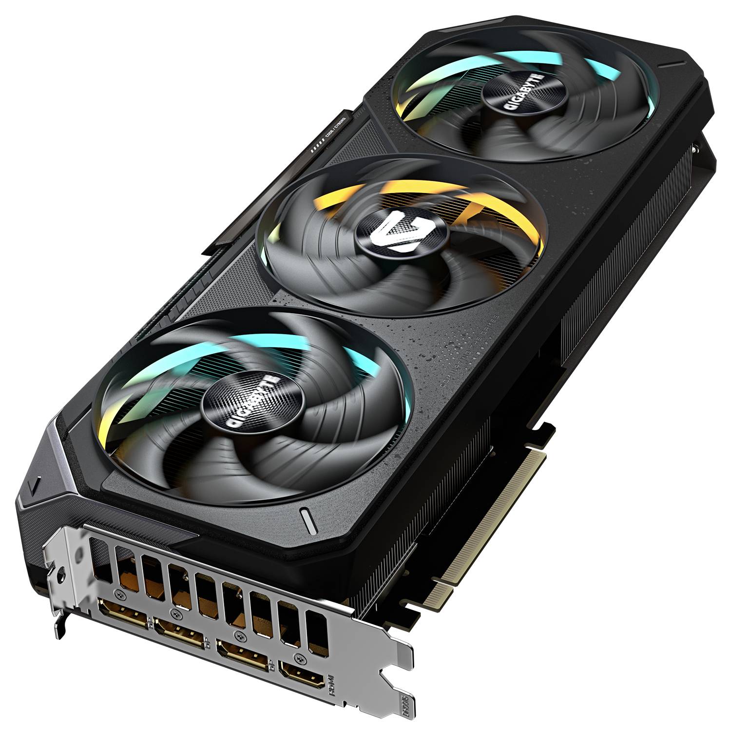 Gigabyte Grafikkarte Nvidia GeForce RTX 5070 GeForce RTX 5070 GAMING OC 12G 12GB GDDR7-RAM PCIe x16 HDMI® 2.1, DisplayPort 2.1